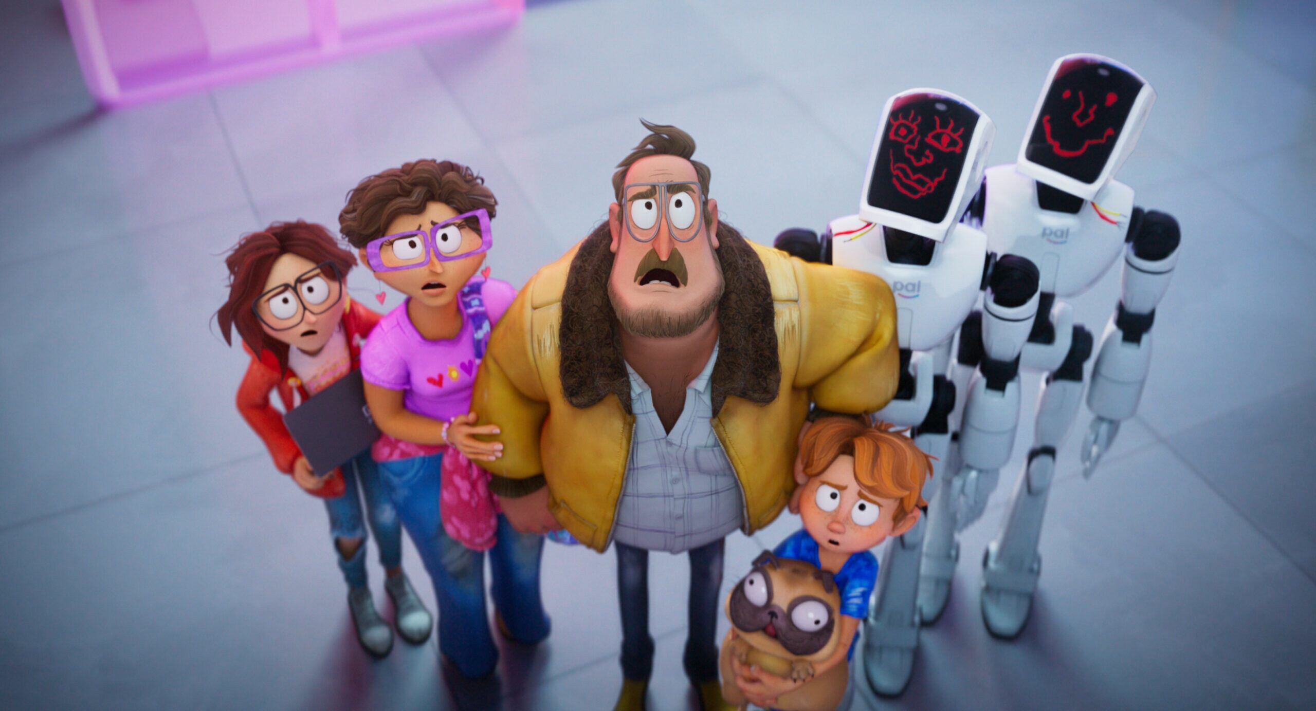 The Mitchells vs. the Machines: Animated movie, was limited released on theaters on April 23, 2021. 2560x1390 HD Background.