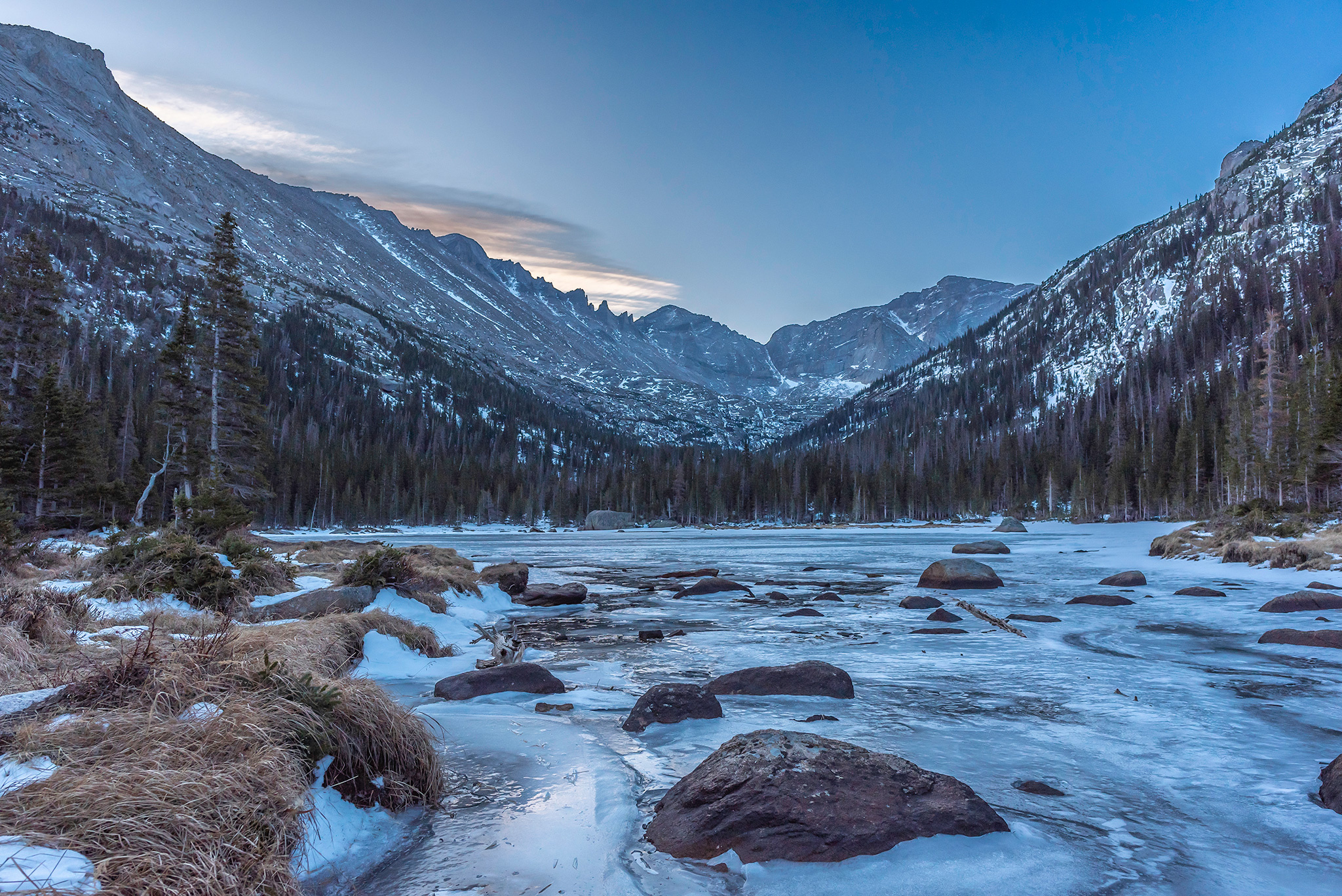 Rocky Mountain National Park, Black Lake hike, November 2019, 2050x1370 HD Desktop