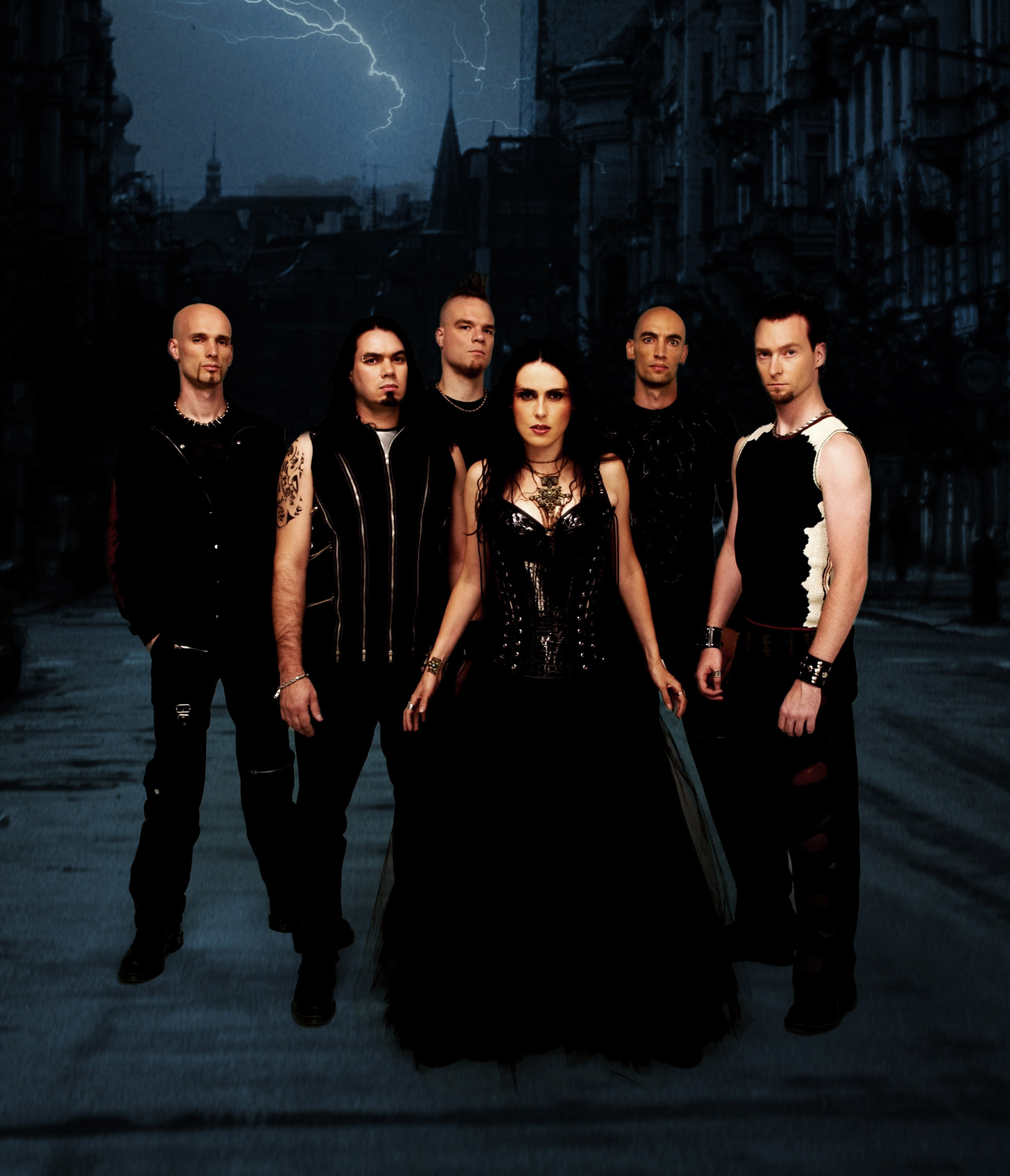 Within Temptation: The band became prominent in the Dutch underground scene, Gothic. 1960x2280 HD Background.