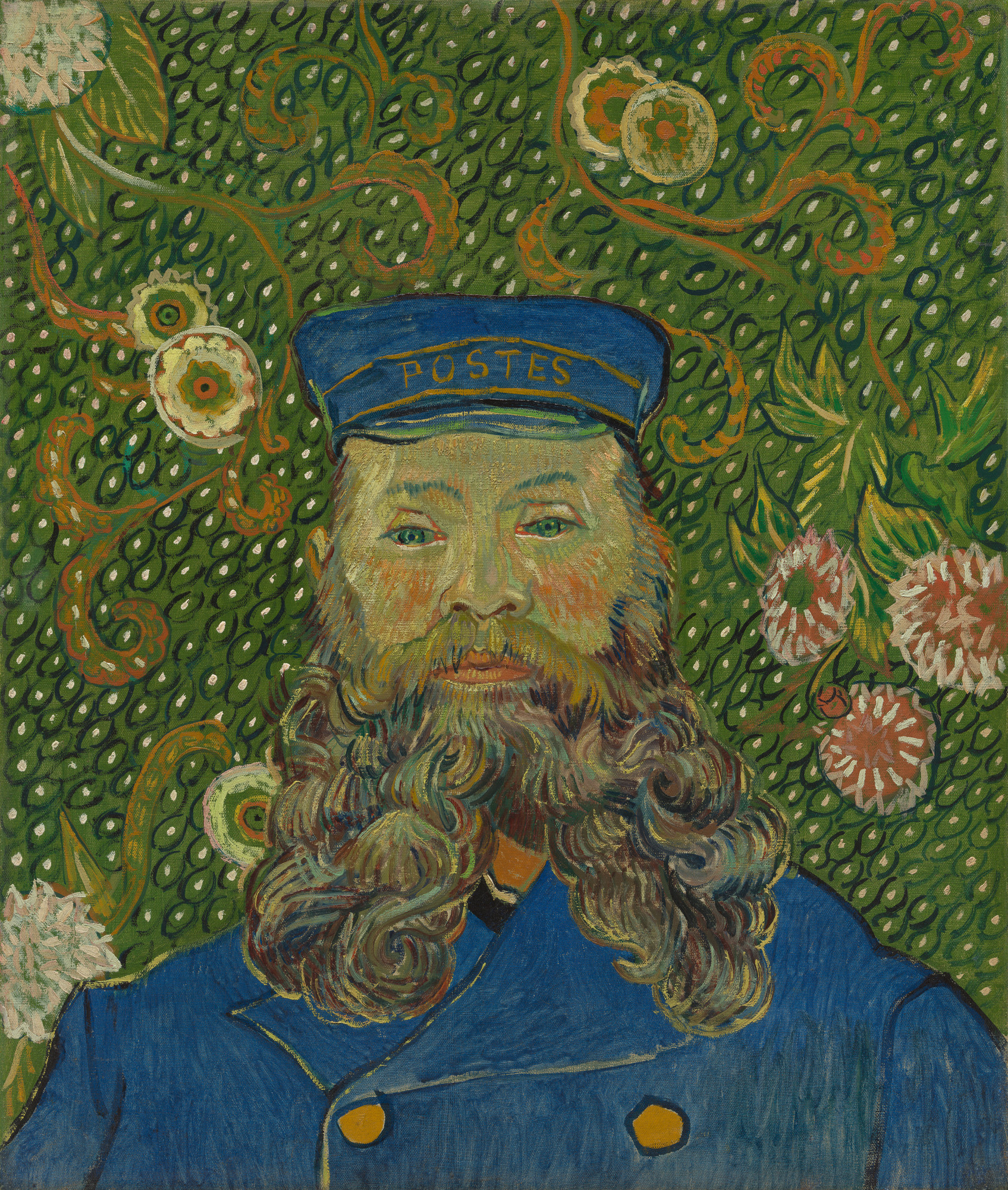 Vincent van Gogh, Joseph Roulin portrait, Arles inspiration, MOMA collection, 1700x2000 HD Phone