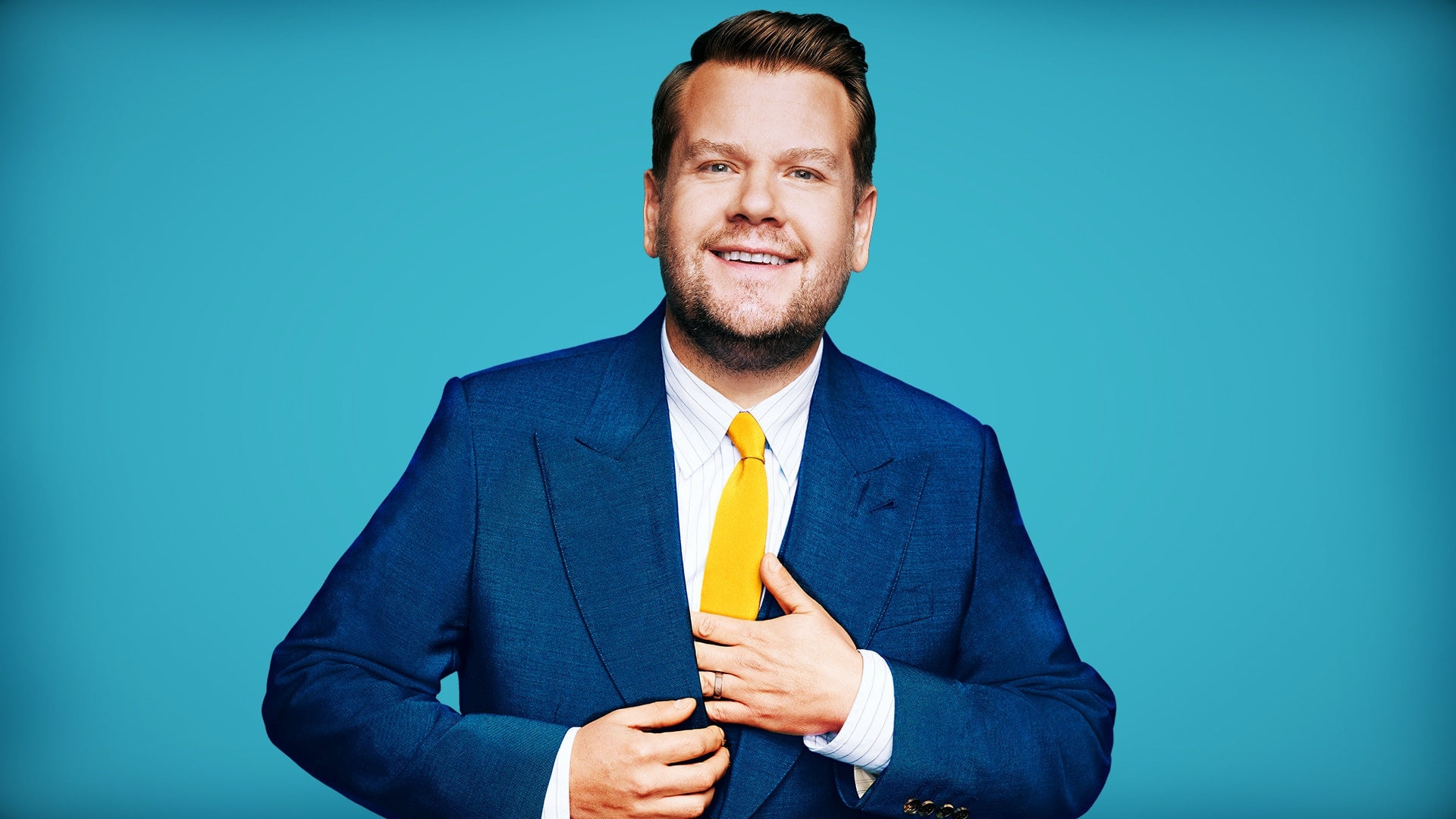 James Corden, Late Late Show backdrop, Movie Database entry, 1920x1080 Full HD Desktop