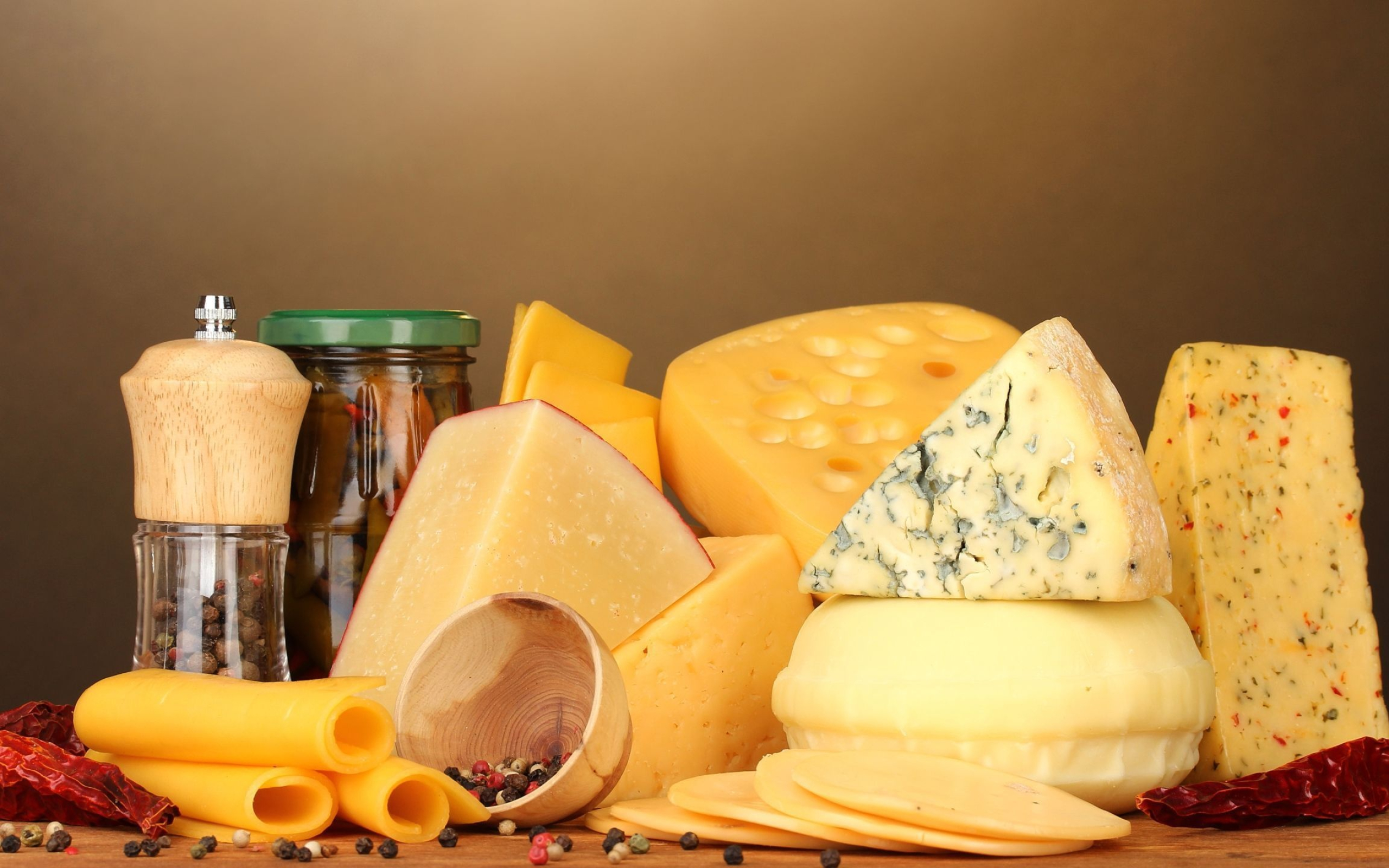 Cheese: Made from the milk of a variety of animals, Dairy product. 2560x1600 HD Wallpaper.
