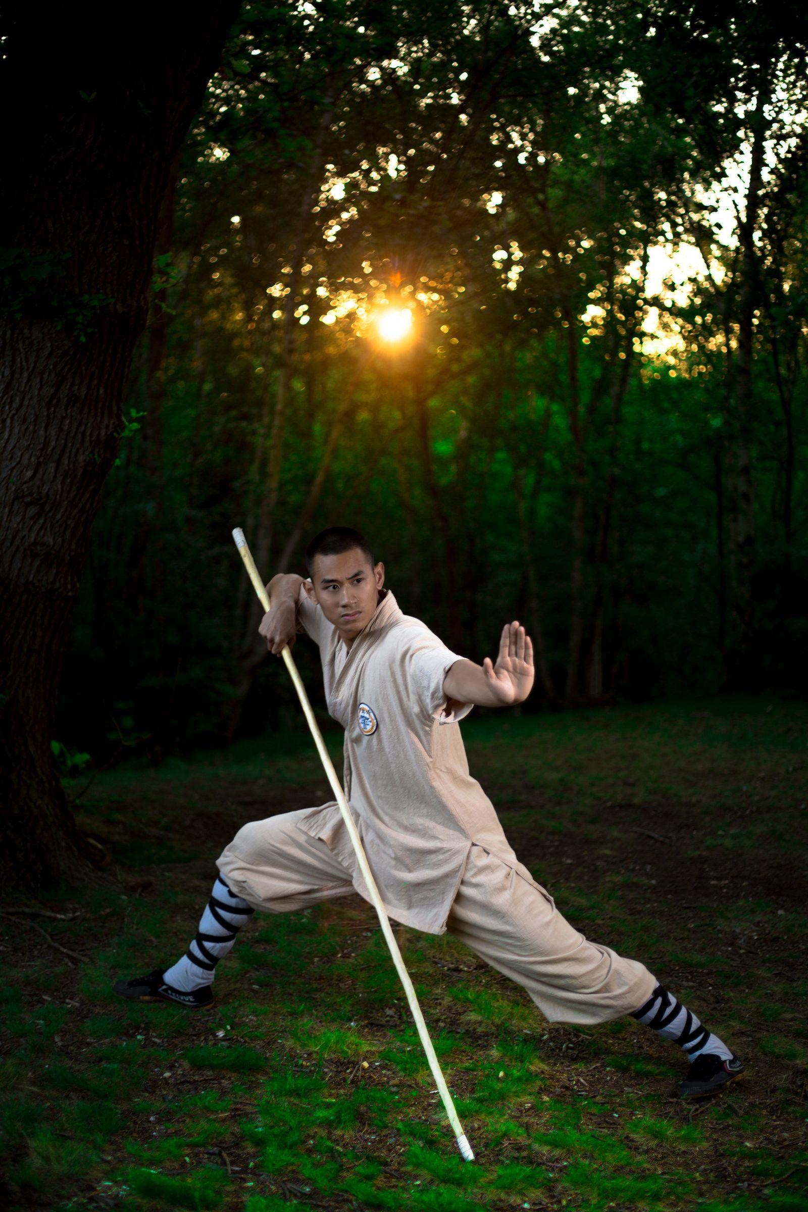 Shaolin Kung Fu: Shaolin Wushu, One of the oldest, largest, and most famous styles of wushu. 1600x2400 HD Background.