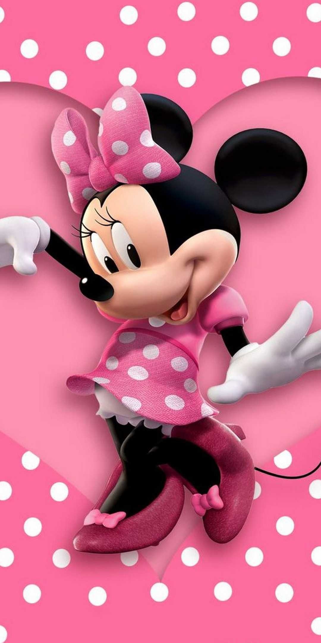 Minnie Mouse, Minnie wallpaper, Minnie style, Minnie illustration, 1080x2160 HD Phone