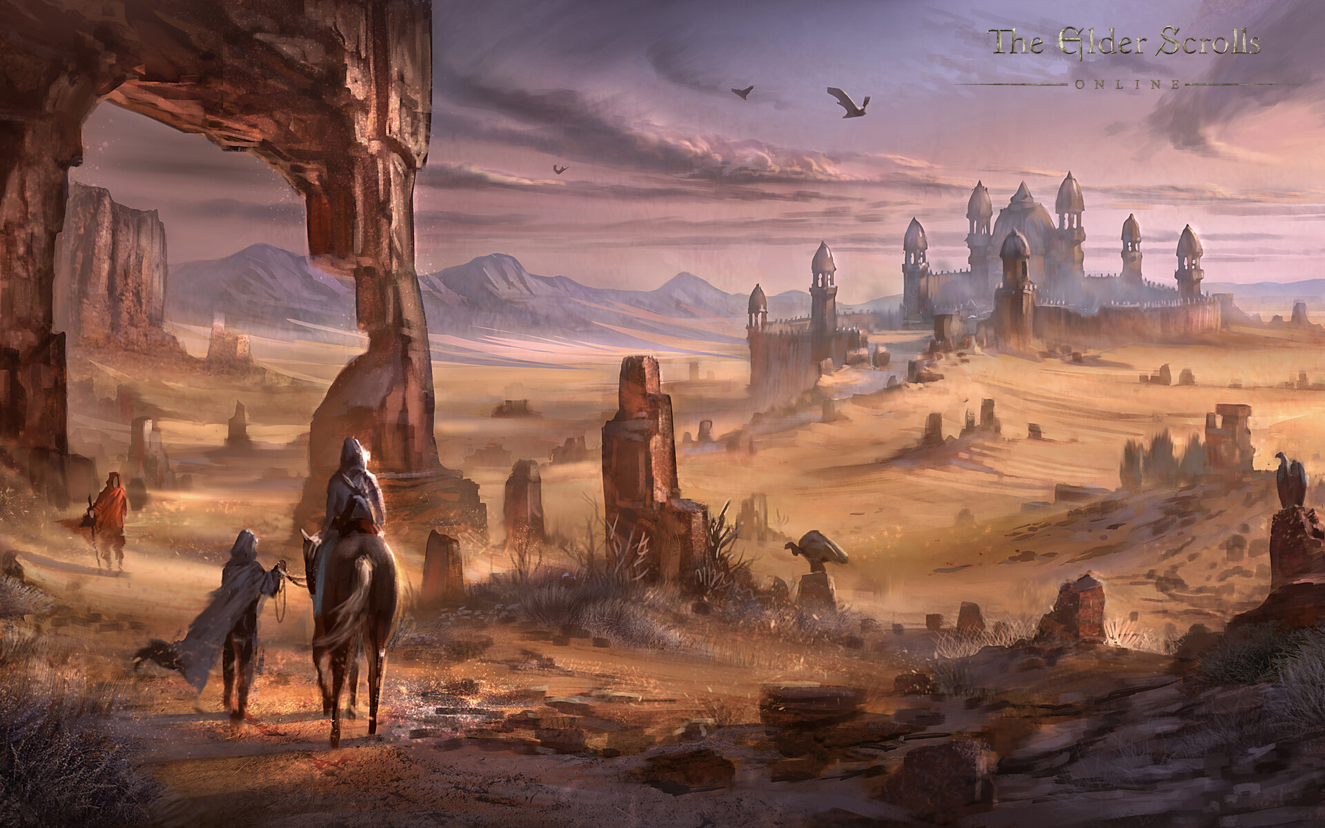The Elder Scrolls: The award-winning online multiplayer RPG, Published by Bethesda Softworks. 1920x1200 HD Wallpaper.