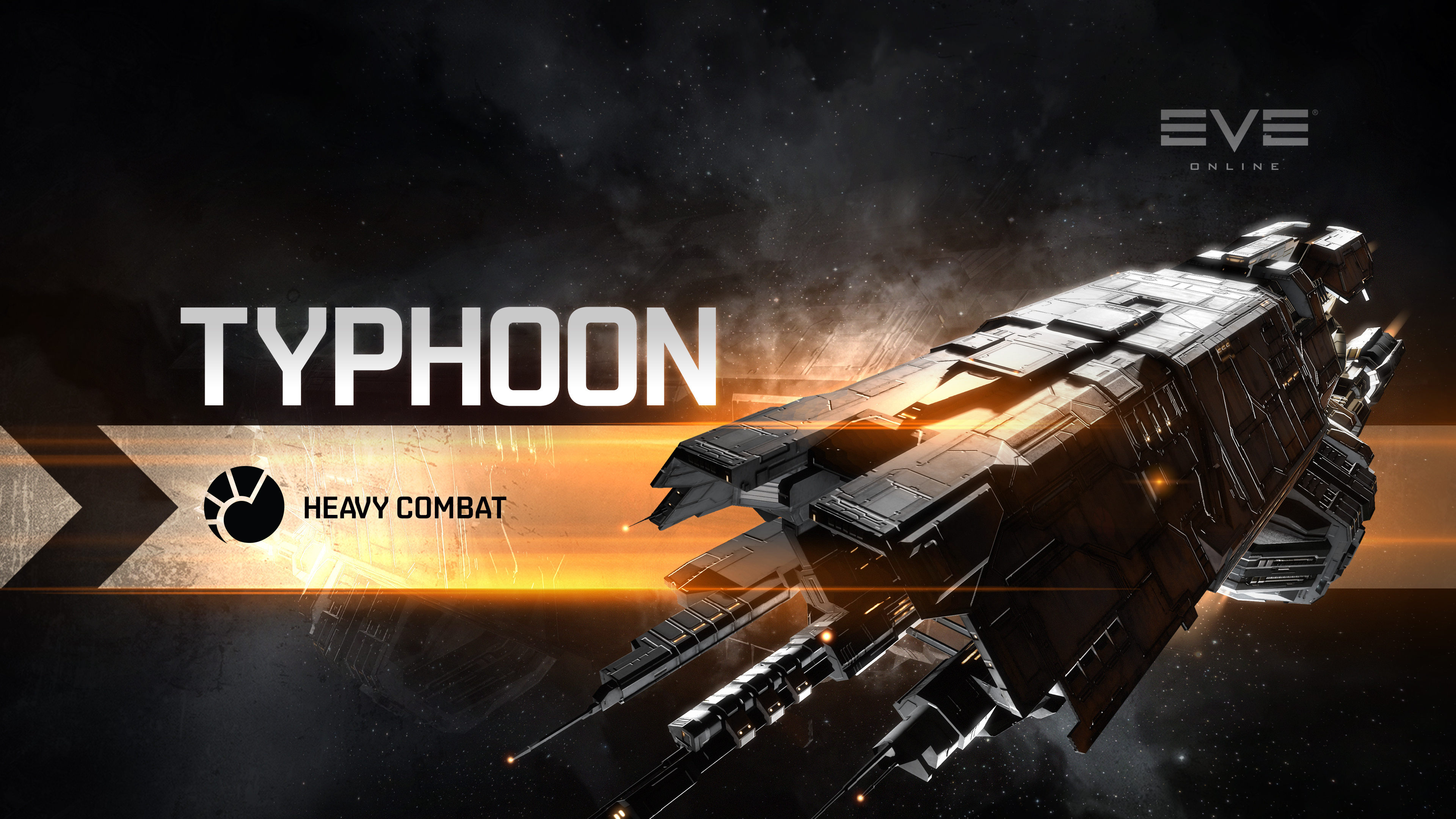 EVE Online, Alpha ship spotlight, Typhoon class, Gaming, 3840x2160 4K Desktop