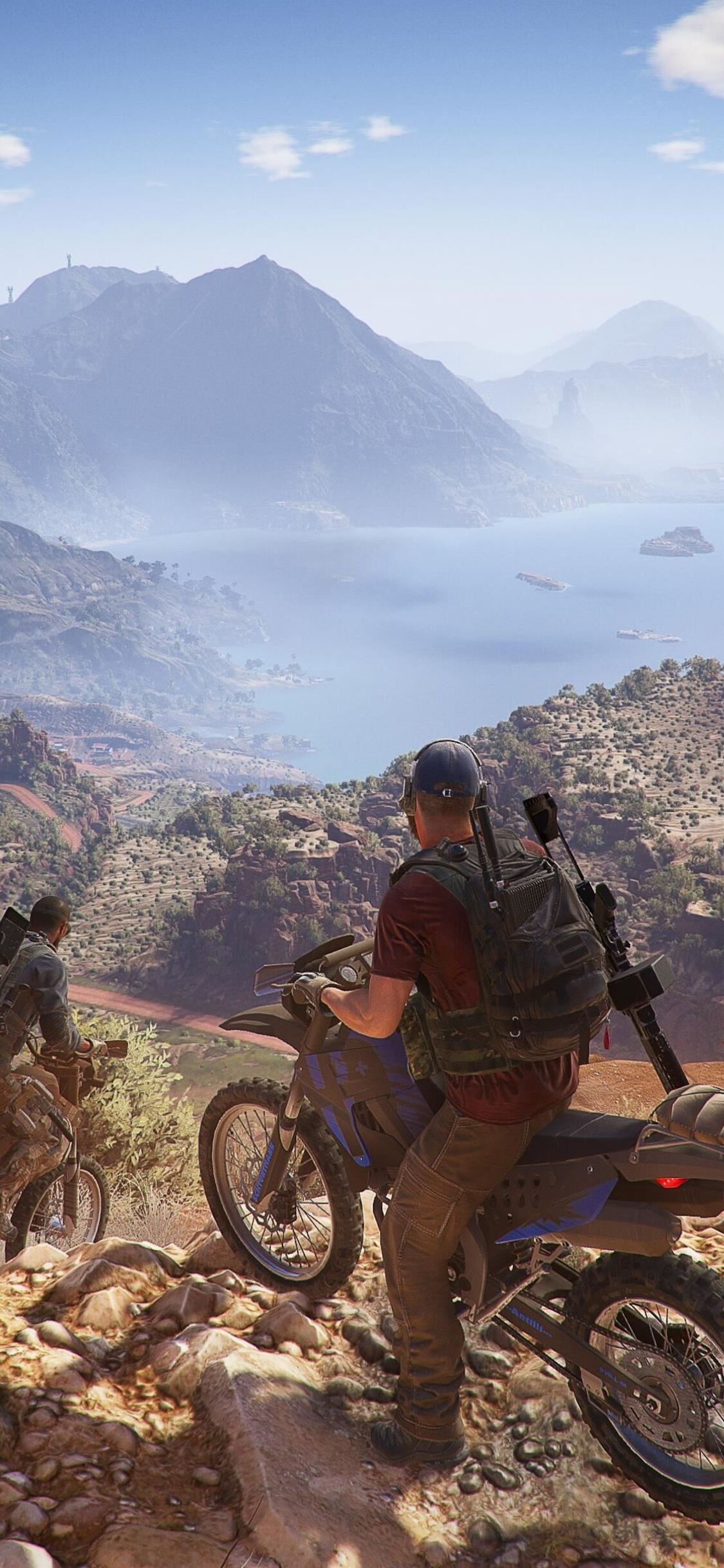 Ghost Recon: Wildlands: Cooperative multiplayer mode, Single-player campaign, Adventure video game. 1130x2440 HD Wallpaper.