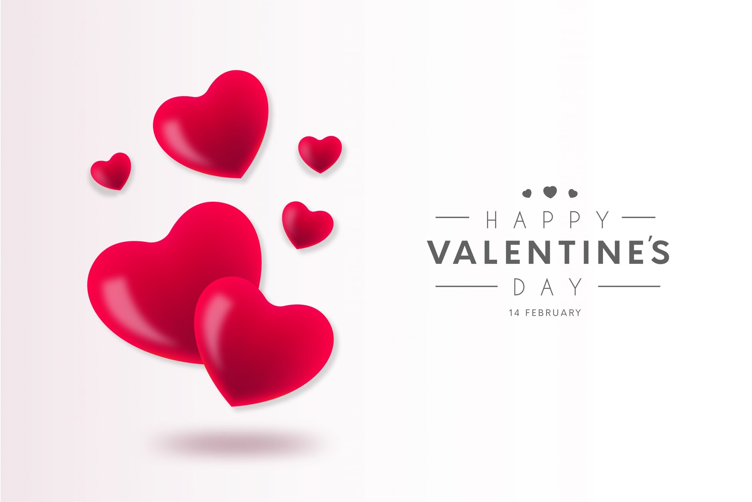 Valentine's Day: Annual celebration, Romance, Greeting cards. 2560x1710 HD Wallpaper.