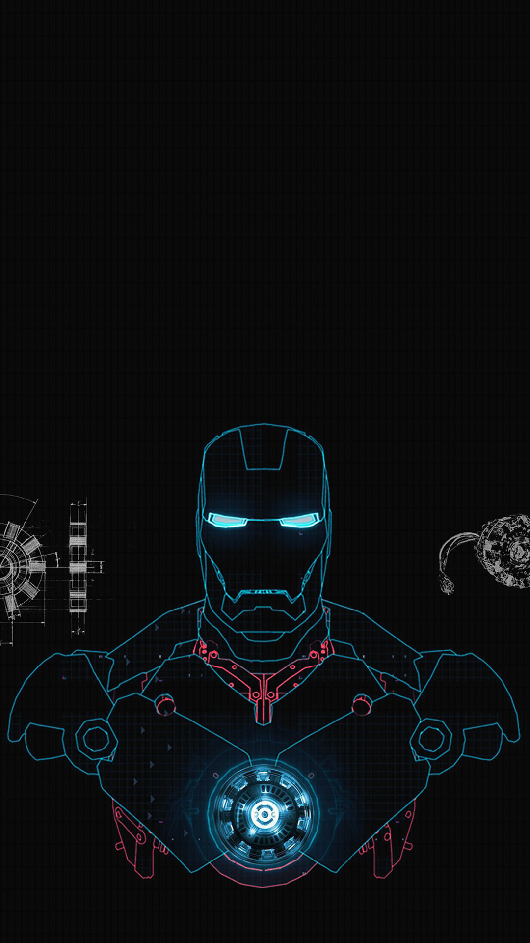 Charging, Jarvis (Iron Man) Wallpaper, 1080x1920 Full HD Phone