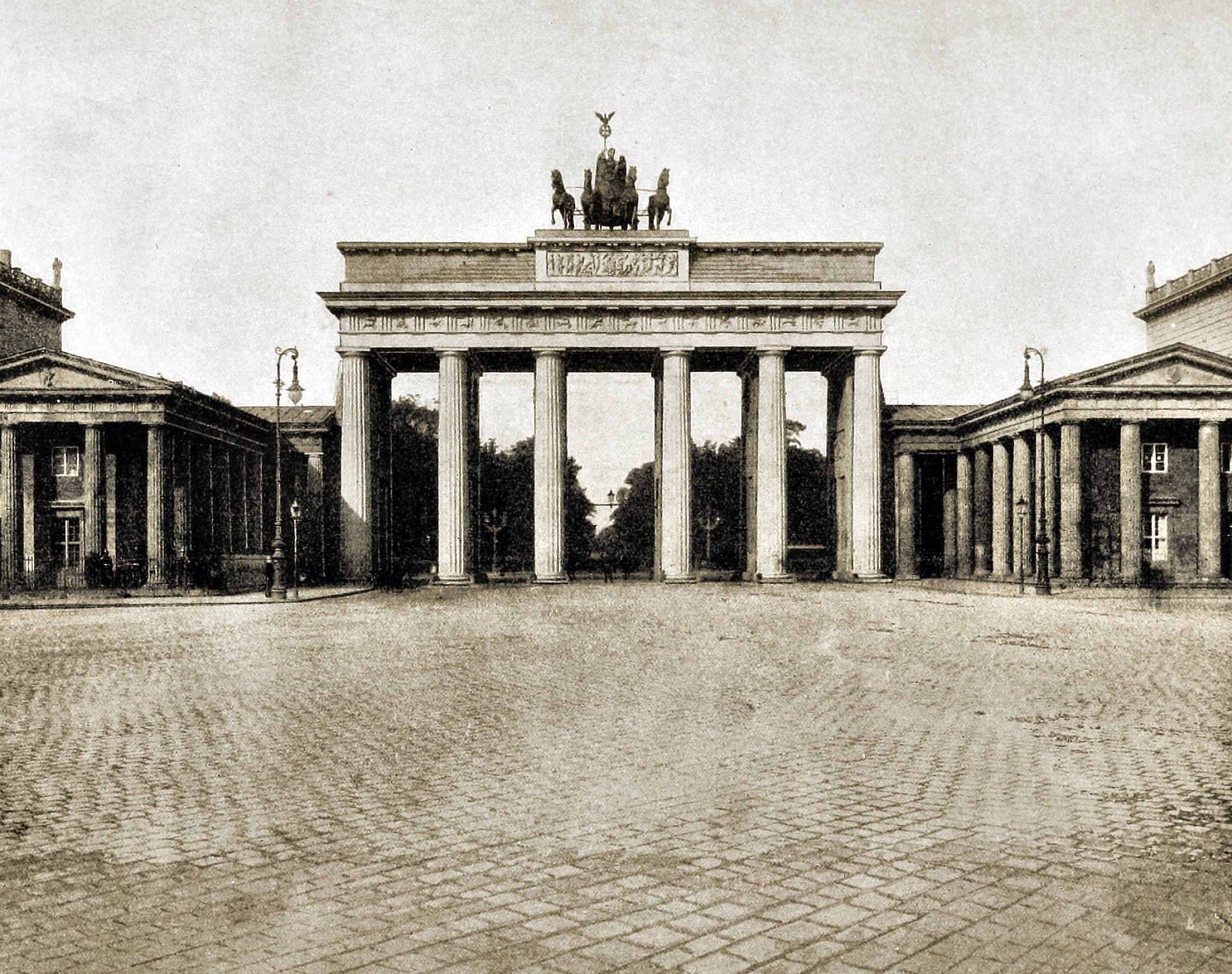 Historisches Foto vom Brandenburger Tor, 2560x2030 HD Desktop