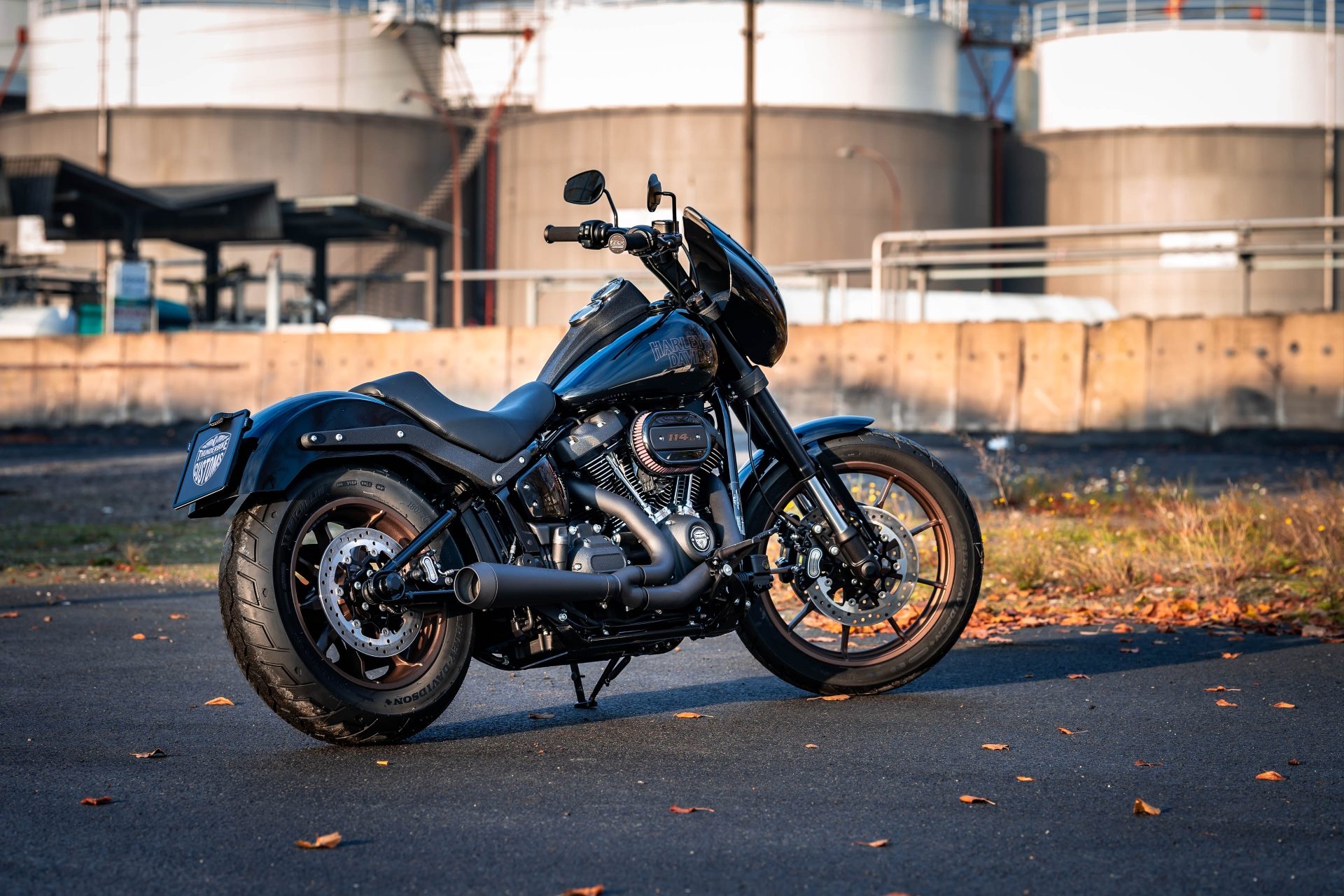 Harley-Davidson Low Rider, Thunderbike clubstyle, Softail customization, Impressive transformation, 1920x1280 HD Desktop