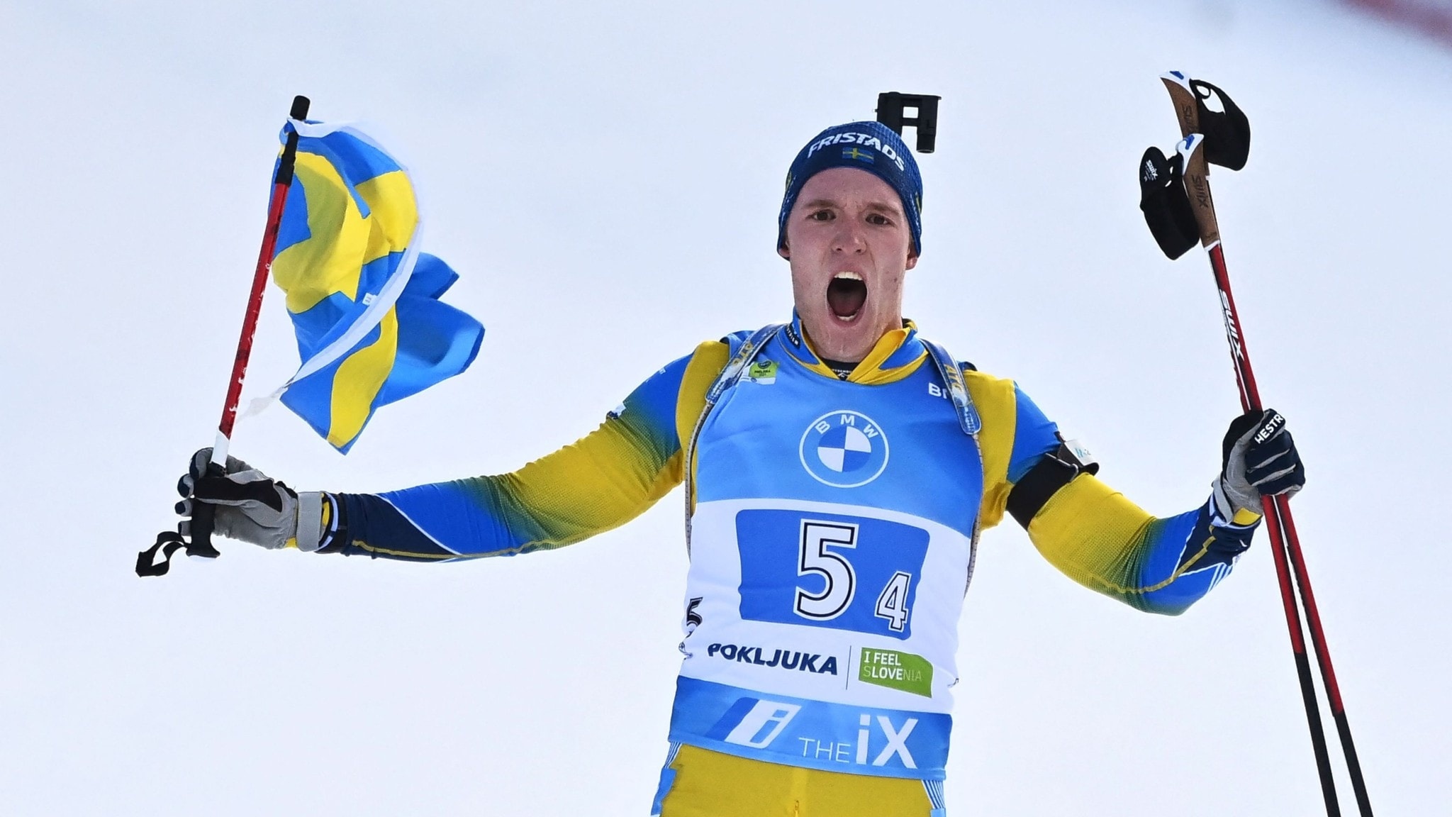 Sebastian Samuelsson, Silver medalist, Sports triumph, 2050x1160 HD Desktop