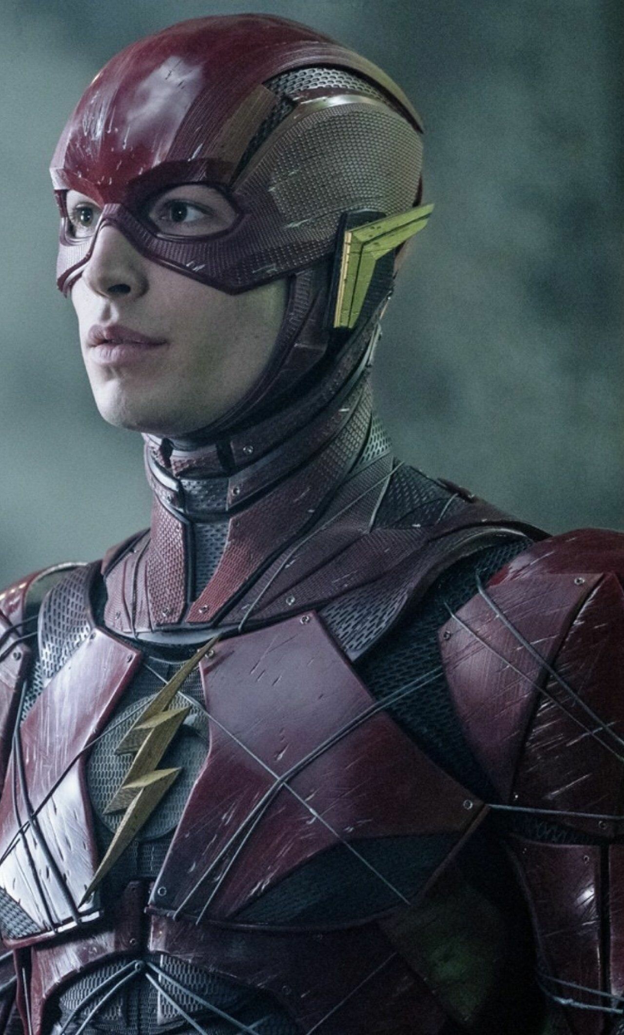 Ezra Miller, Celeb actor, Justice League, Flash backgrounds, 1280x2120 HD Phone