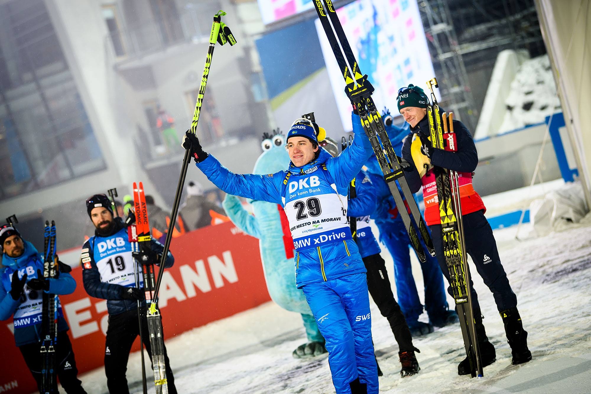 Martin Ponsiluoma, Sensational podium finish, World Cup sprint, Swedish Ski Federation, 2000x1340 HD Desktop