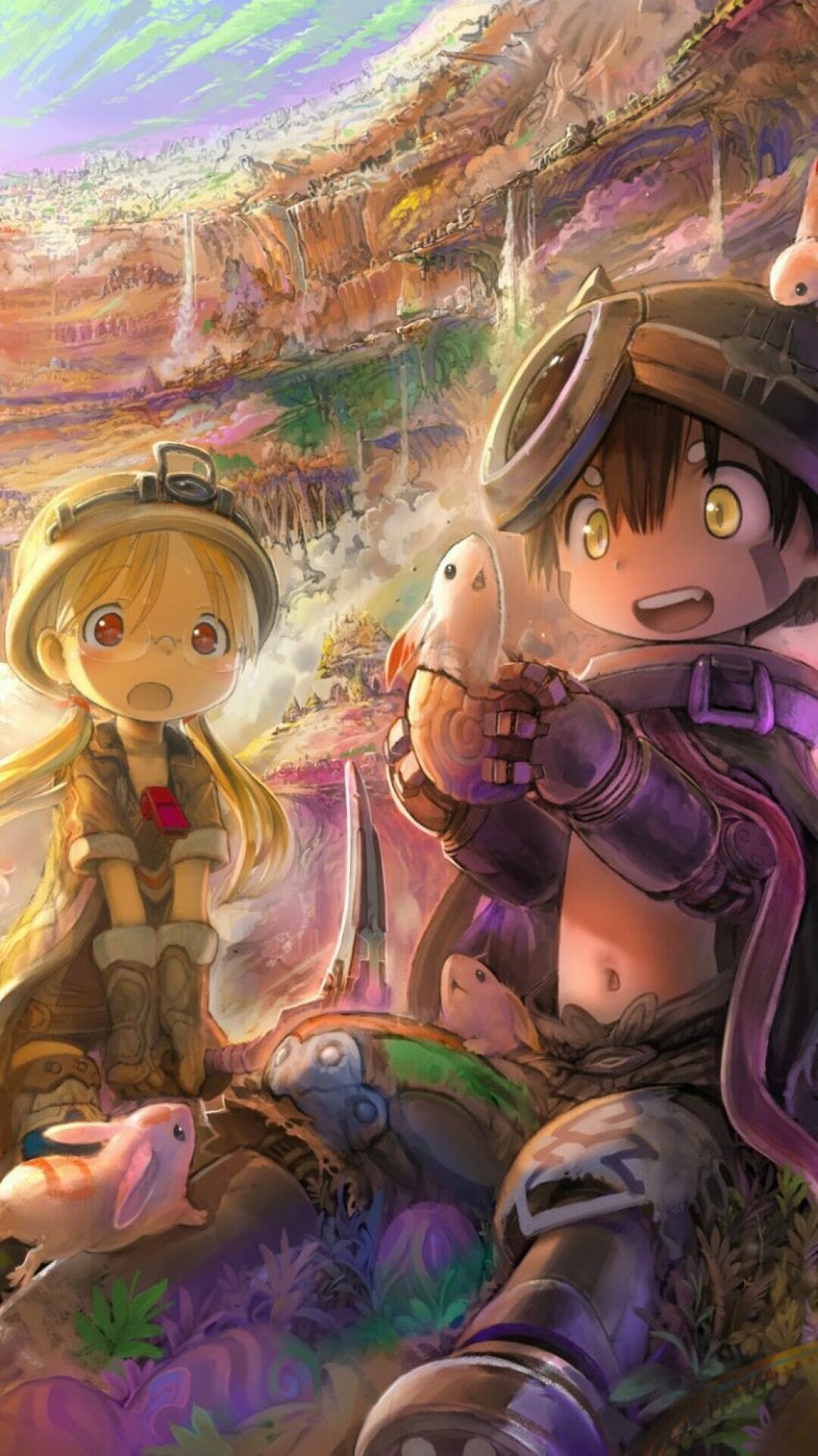 Made in Abyss (TV Series): Two compilation films were released on January 4, 2019 and January 18, 2019. 1080x1930 HD Wallpaper.