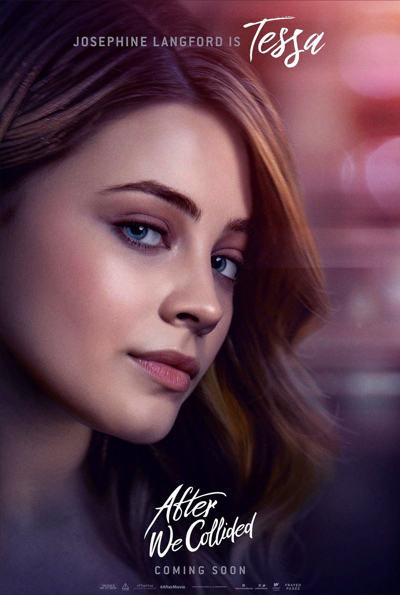 After We Collided: Josephine Langford as Tessa, Cinematography by Larry Reibman. 1380x2050 HD Wallpaper.