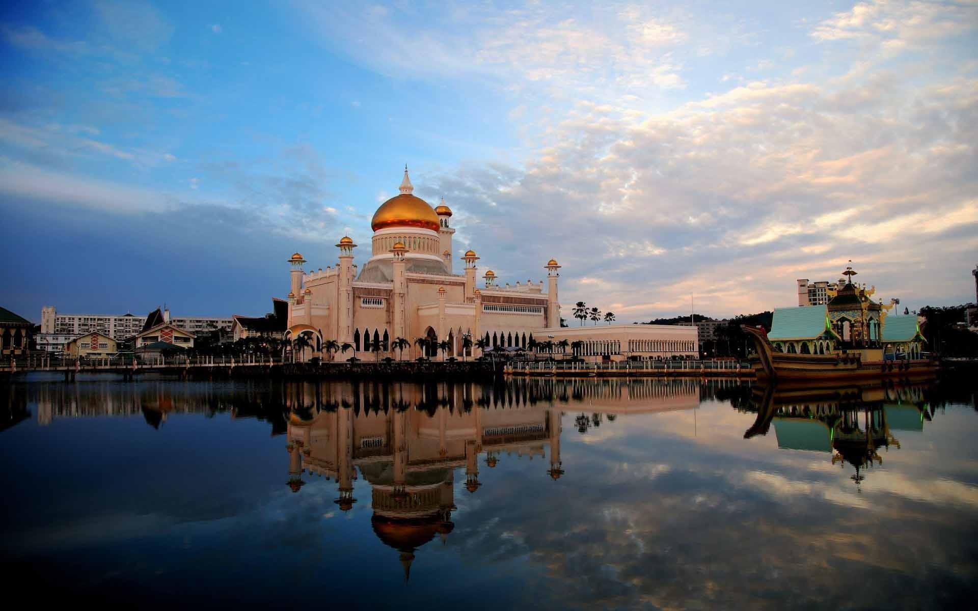 Brunei travels, Sultan Omar Ali Saifuddin Mosque, HD wallpaper, New HD wallpapers, 1920x1200 HD Desktop