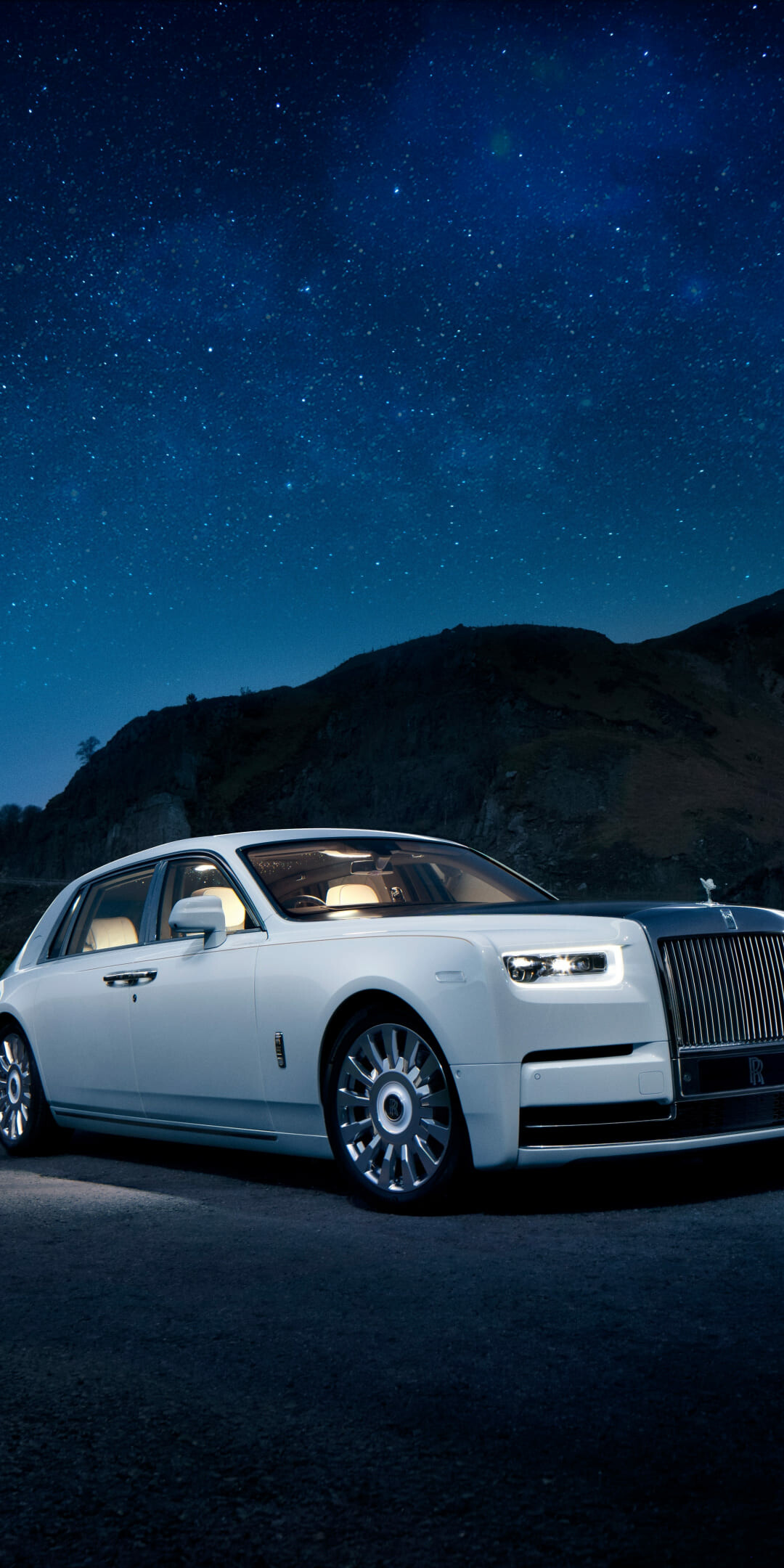 Rolls Royce wallpapers, High-quality images, Automotive artistry, Luxury on display, 1080x2160 HD Phone