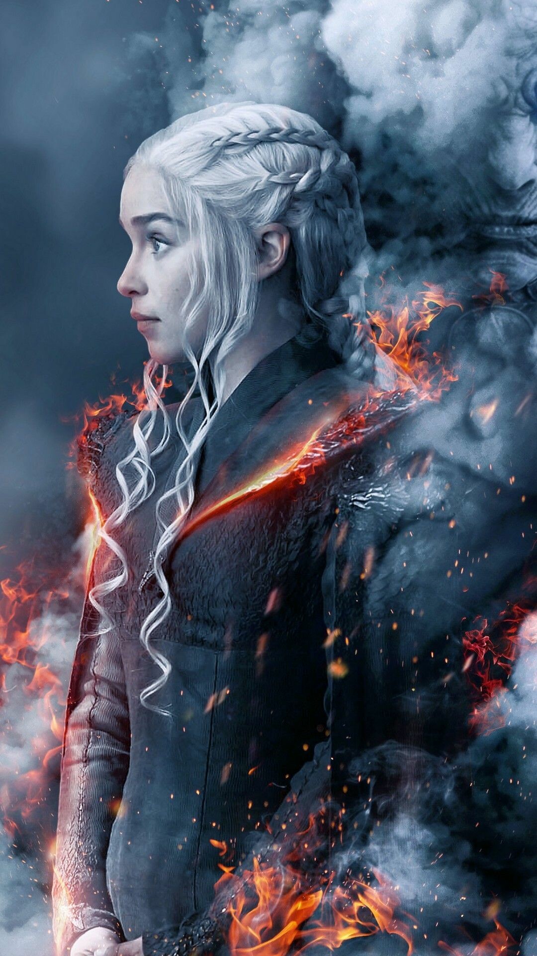 Game of Thrones: Daenerys Targaryen, The Unburnt, Queen of Meereen. 1080x1920 Full HD Wallpaper.