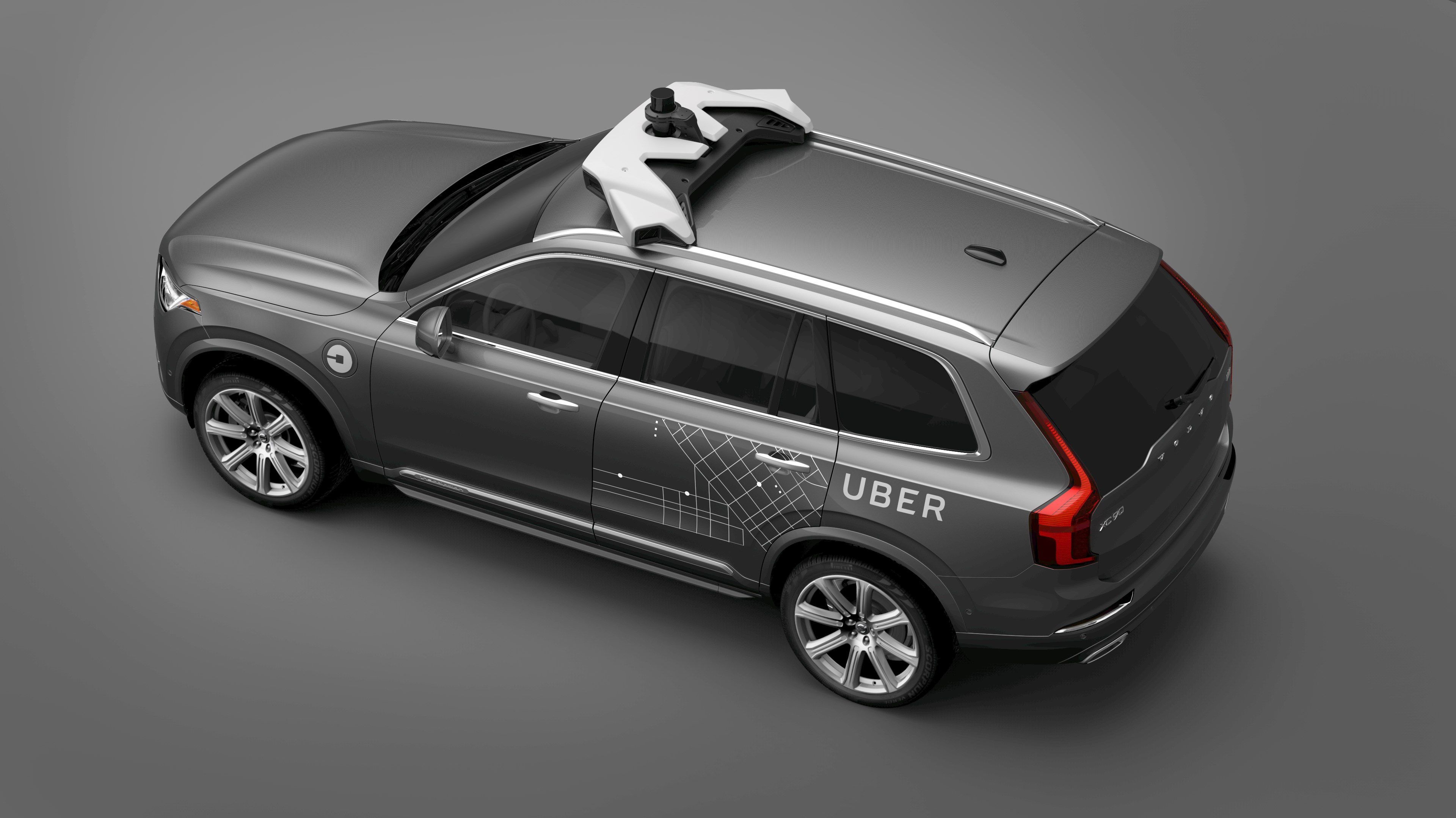 Volvo XC90, Uber partnership, Driverless taxi service, Future innovation, 3840x2160 4K Desktop