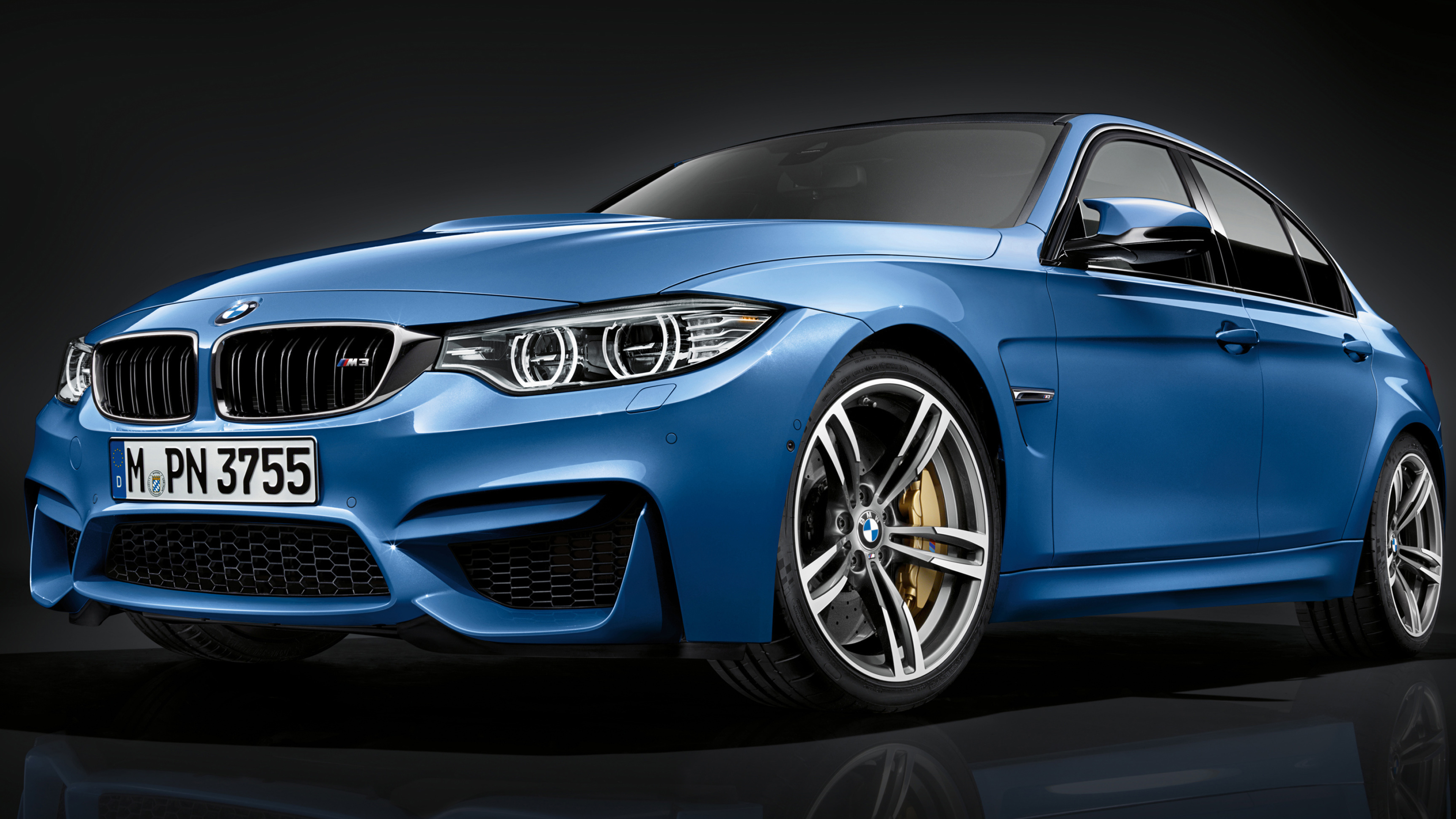 BMW M3, Auto power, Ultimate driving machine, Elegant design, 3840x2160 4K Desktop