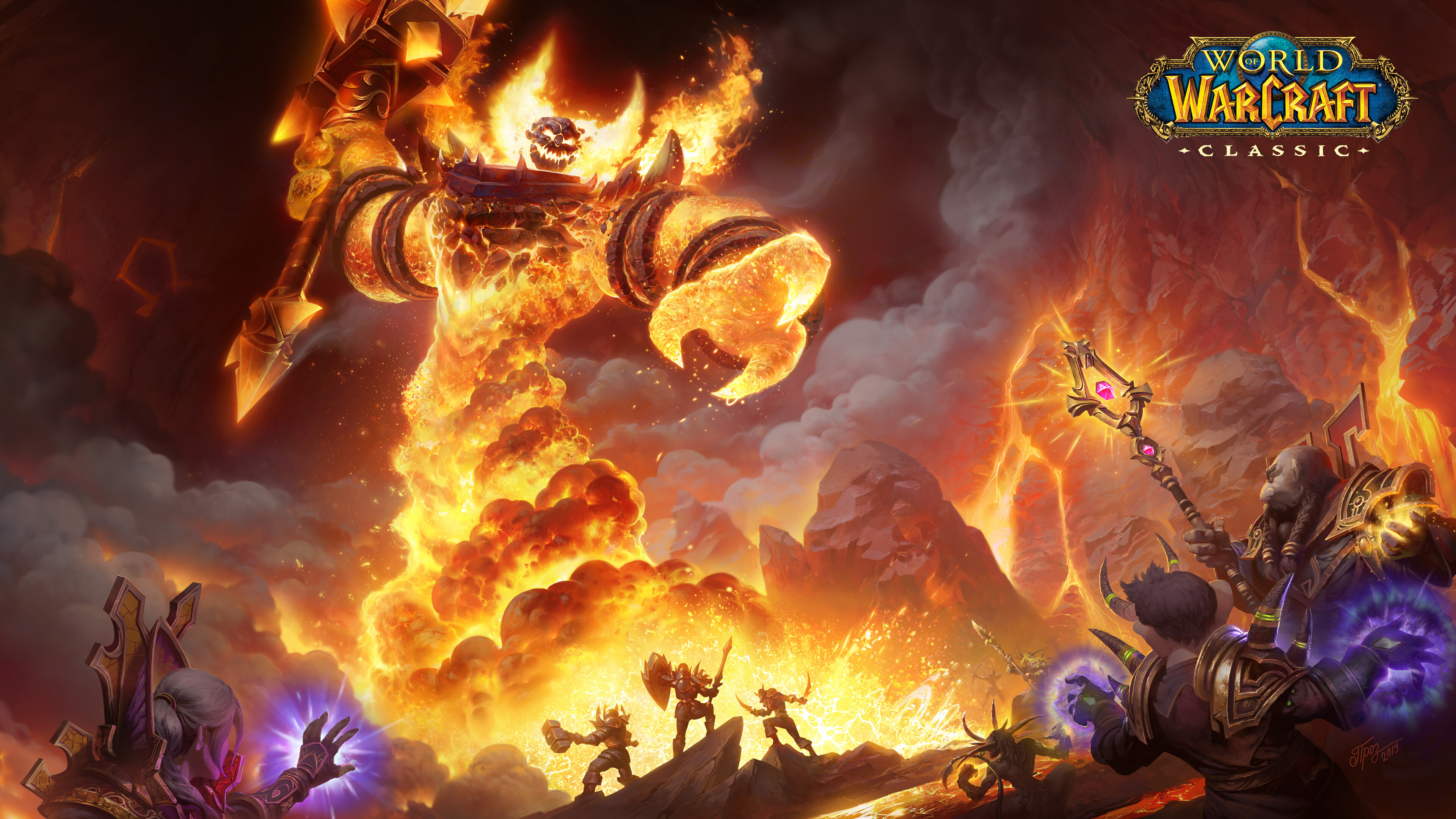 World of Warcraft: Takes place four years after the events of The Frozen Throne. 3840x2160 4K Wallpaper.