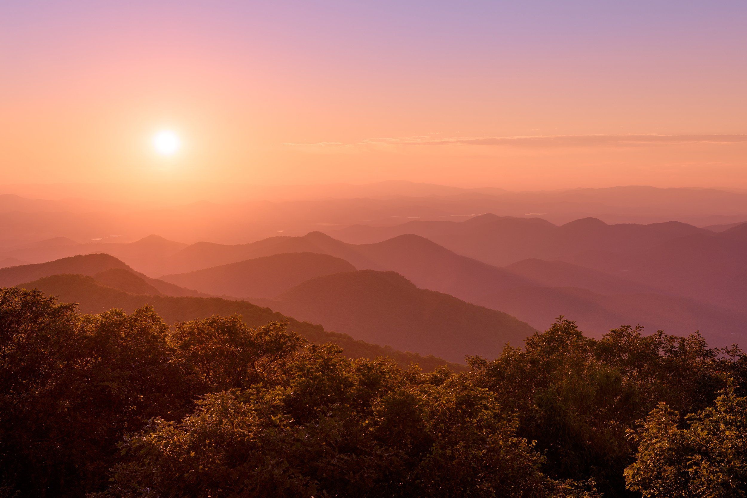 Georgia sunset, 4K HD backgrounds, Beautiful landscapes, 2500x1670 HD Desktop
