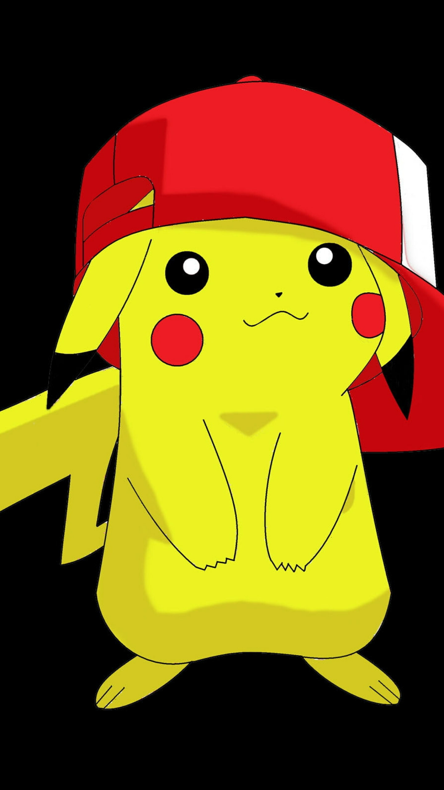 Pokemon (Anime): Pikachu, Electric-type, A major mascot for franchise. 1440x2560 HD Background.