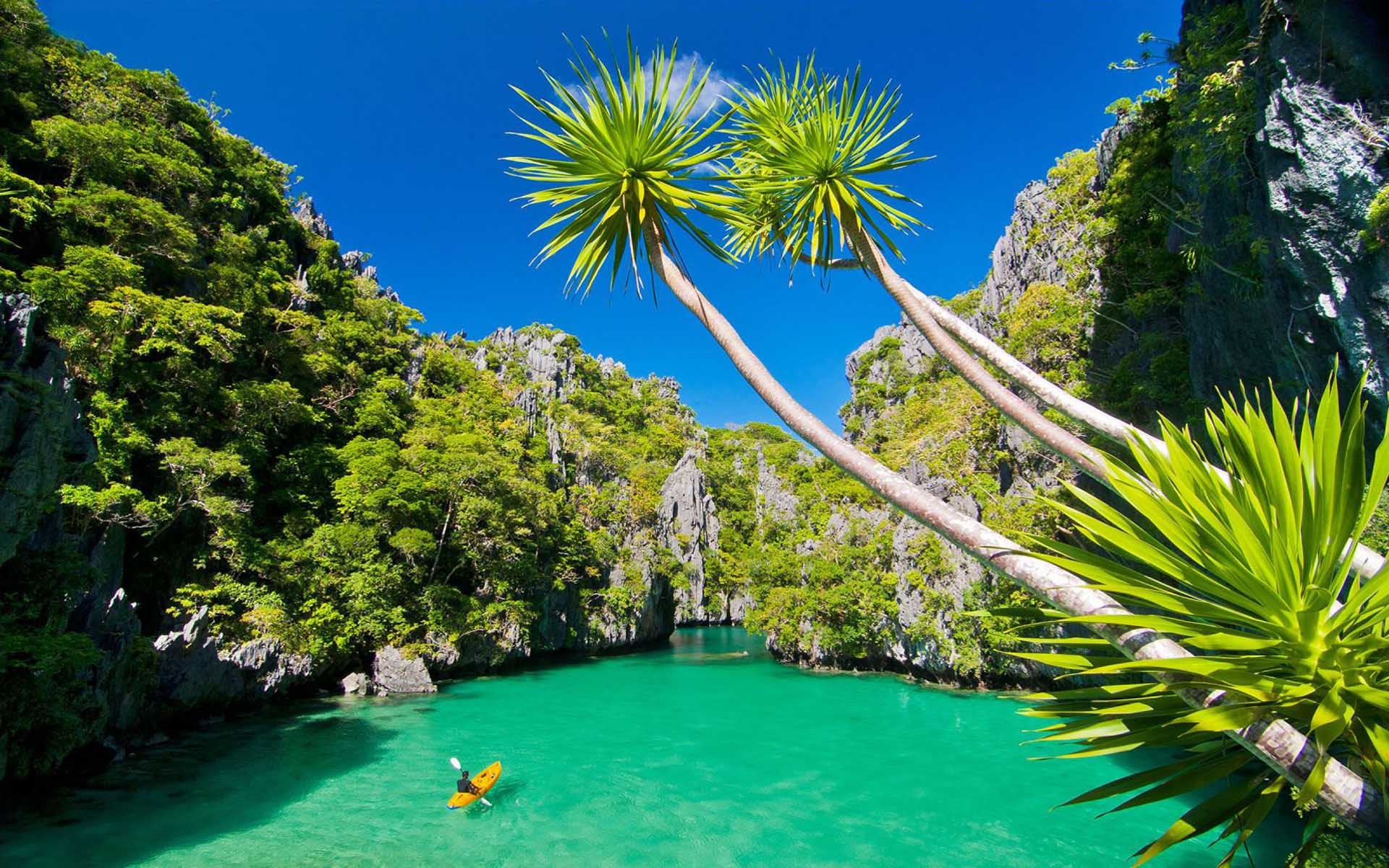 Philippines Pacific Ocean, The most beautiful island, 1920x1200 HD Desktop