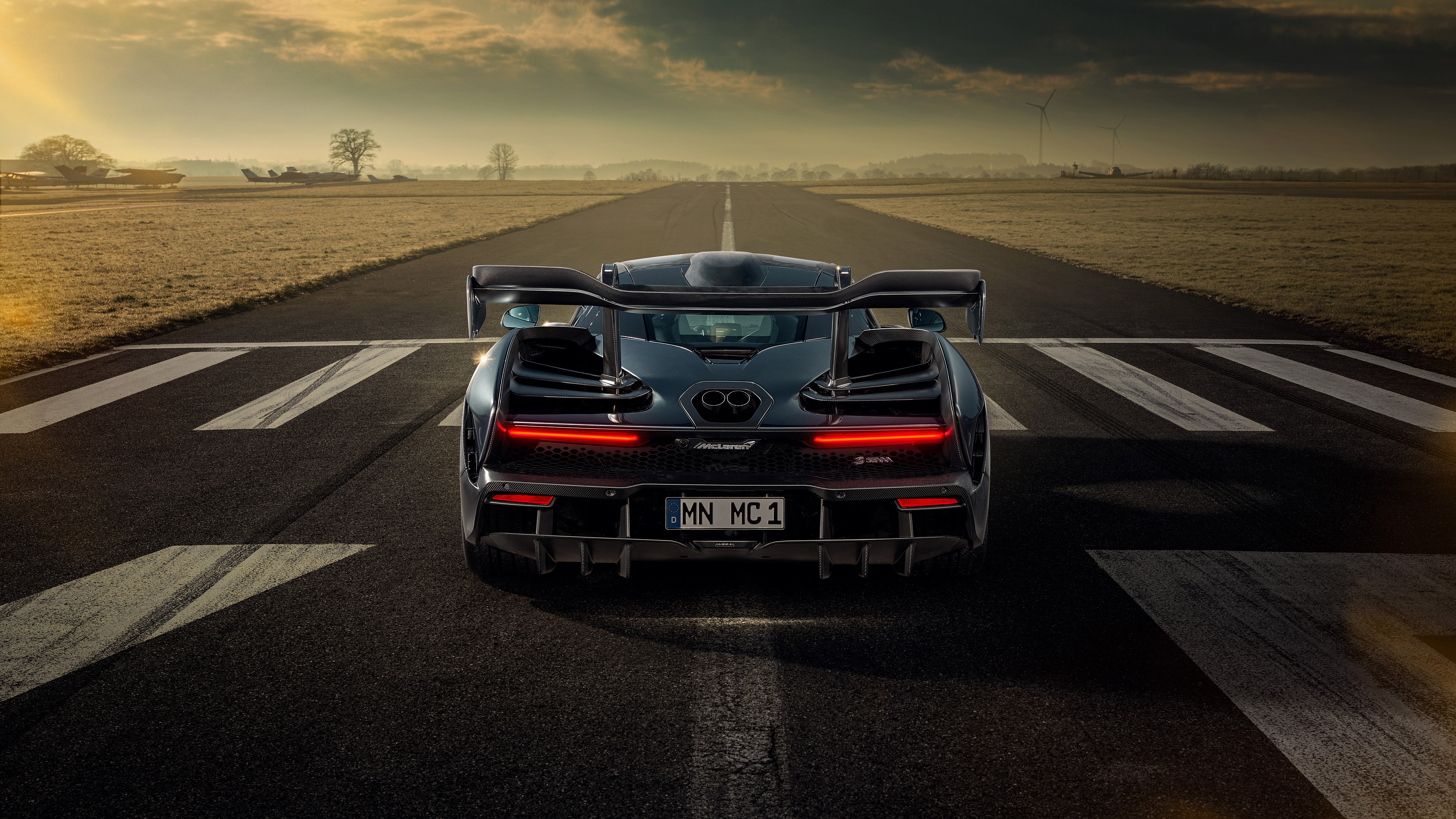 McLaren Senna, HD wallpapers, Breathtaking speed, Automotive excellence, 3840x2160 4K Desktop