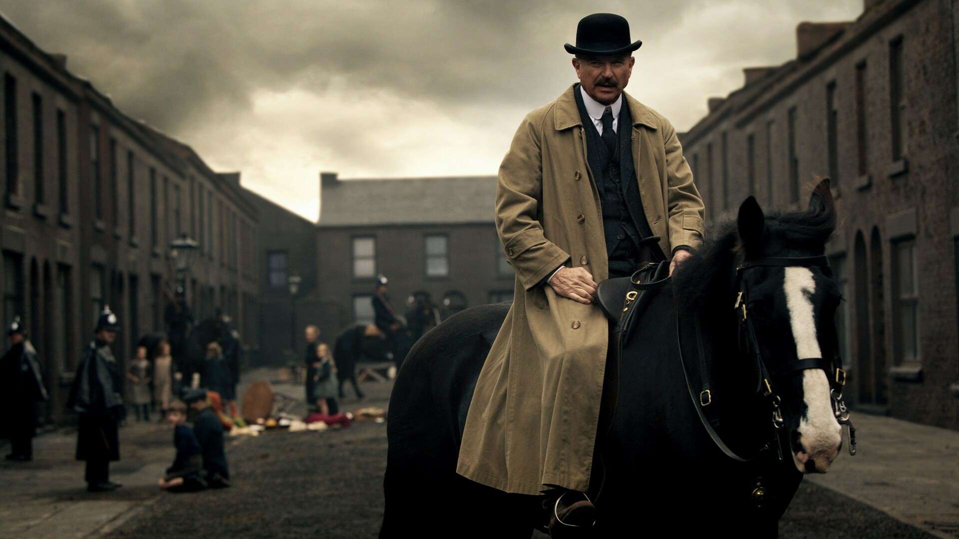 Peaky Blinders: Chief Inspector Campbell, Sam Neill. 1920x1080 Full HD Background.