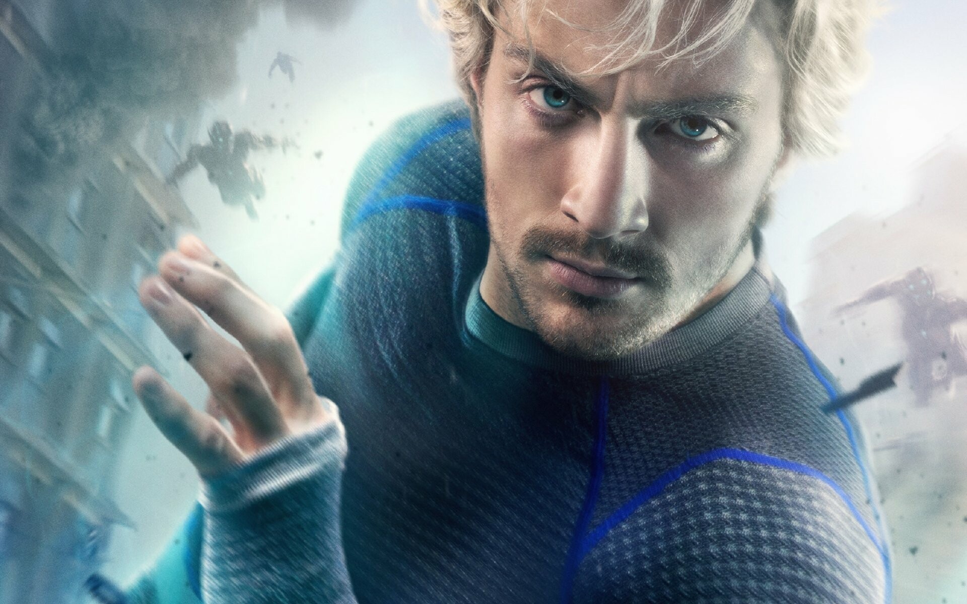 Quicksilver (Marvel): Aaron Taylor-Johnson as the twin brother of the Scarlet Witch. 1920x1200 HD Background.
