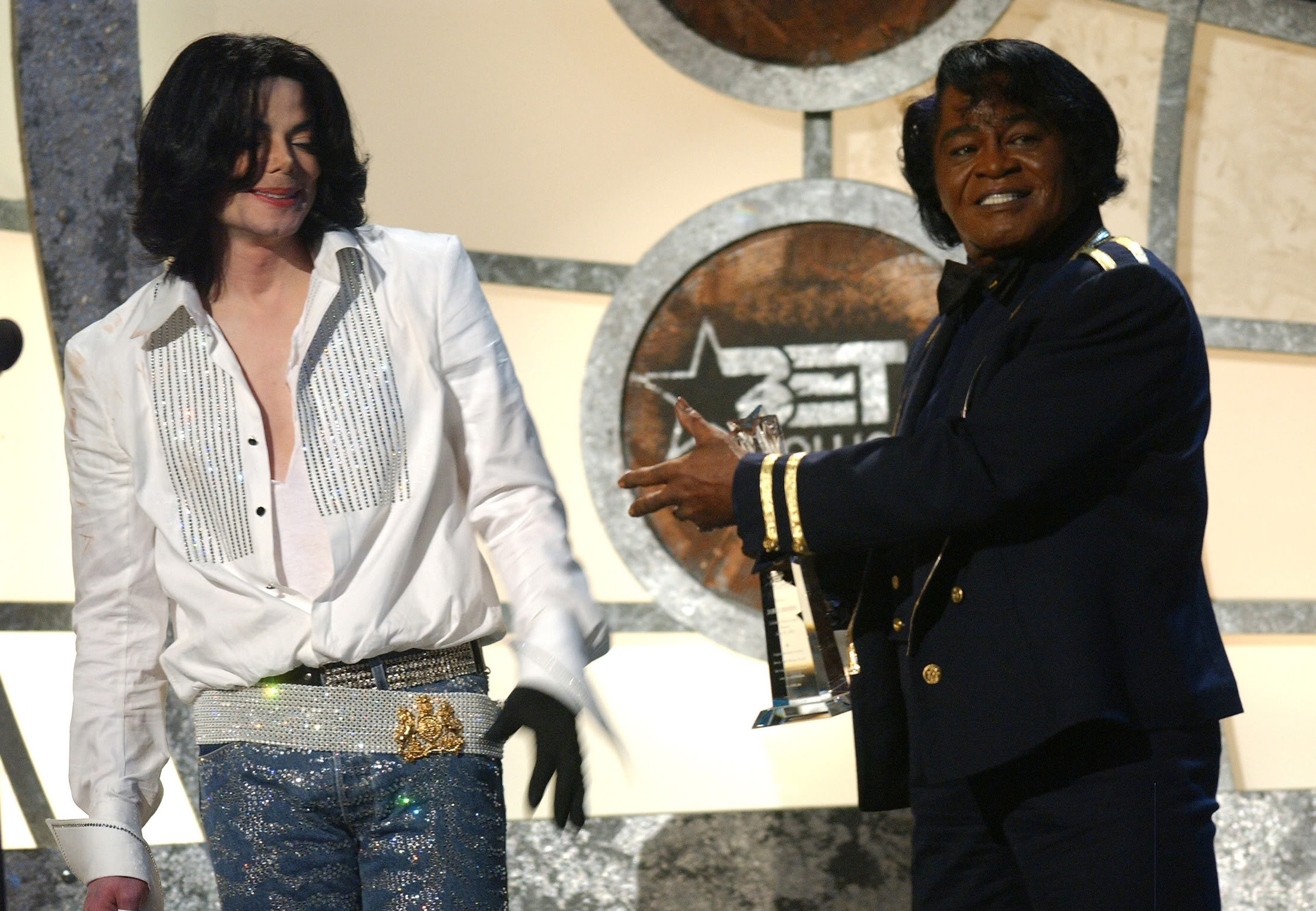 Michael Jackson, BET Awards, 2003, James Brown, 2220x1540 HD Desktop