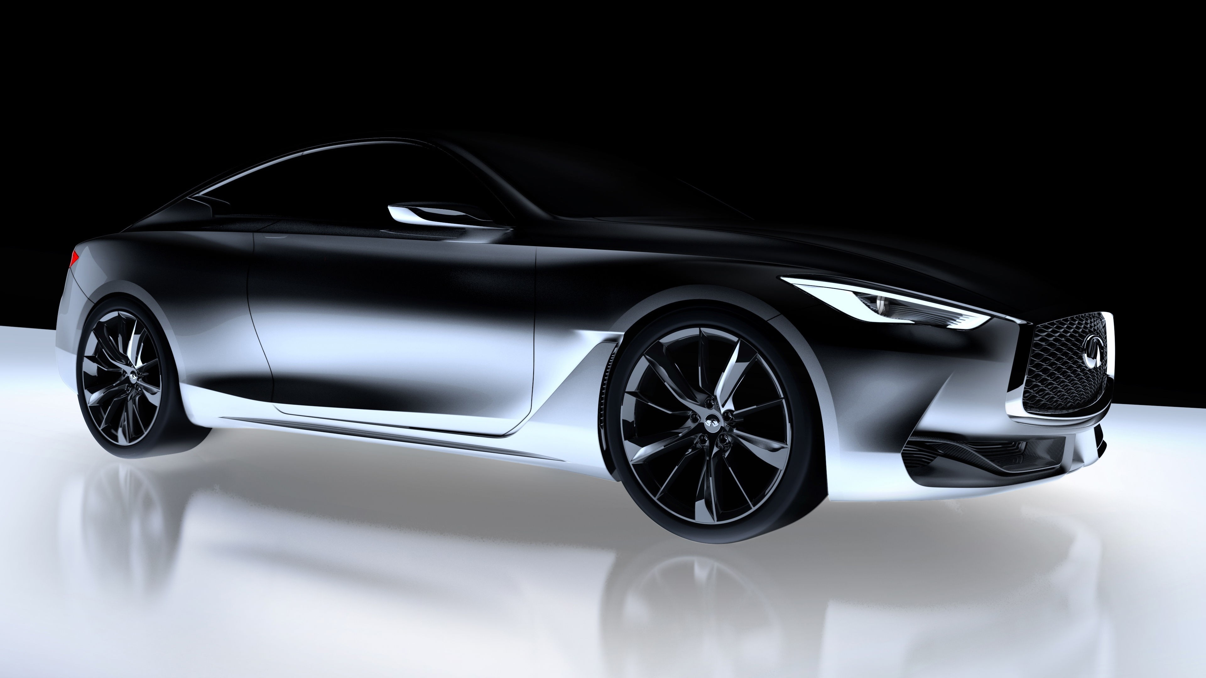 Infiniti Q60, Concept sports car, Luxury automobiles, Cutting-edge design, 3840x2160 4K Desktop