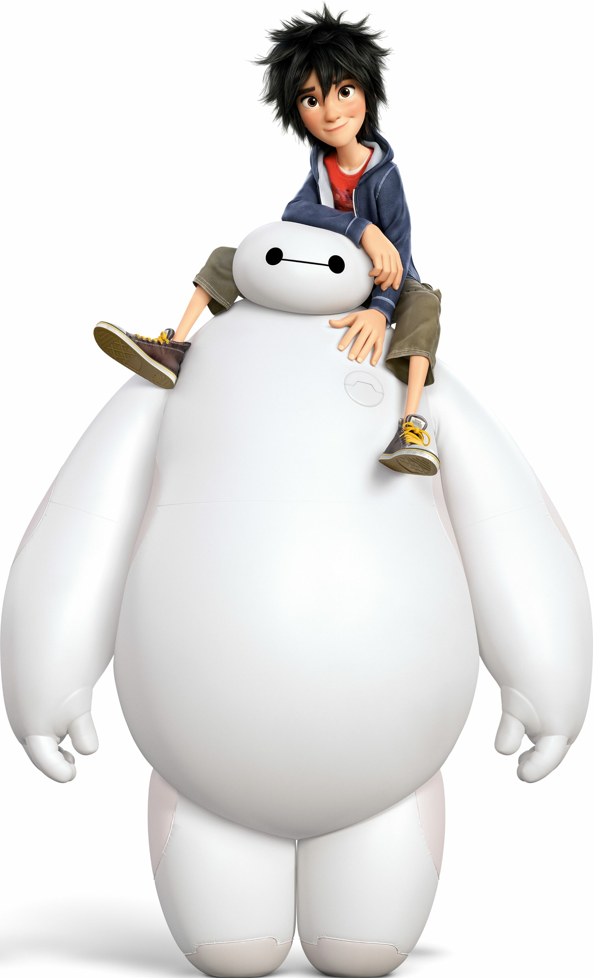 Big Hero 6: Baymax, a plus-sized inflatable robot, Hiro. 2060x3390 HD Background.