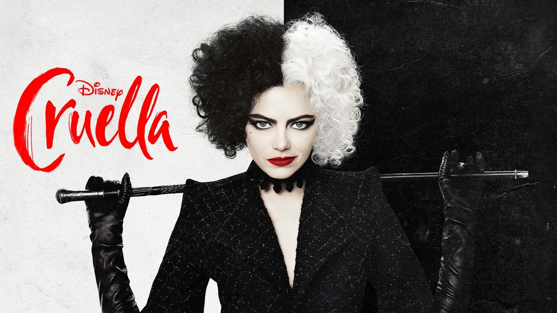 Cruella (2021): Distributed by Walt Disney Studios and Motion Pictures. 1920x1080 Full HD Wallpaper.