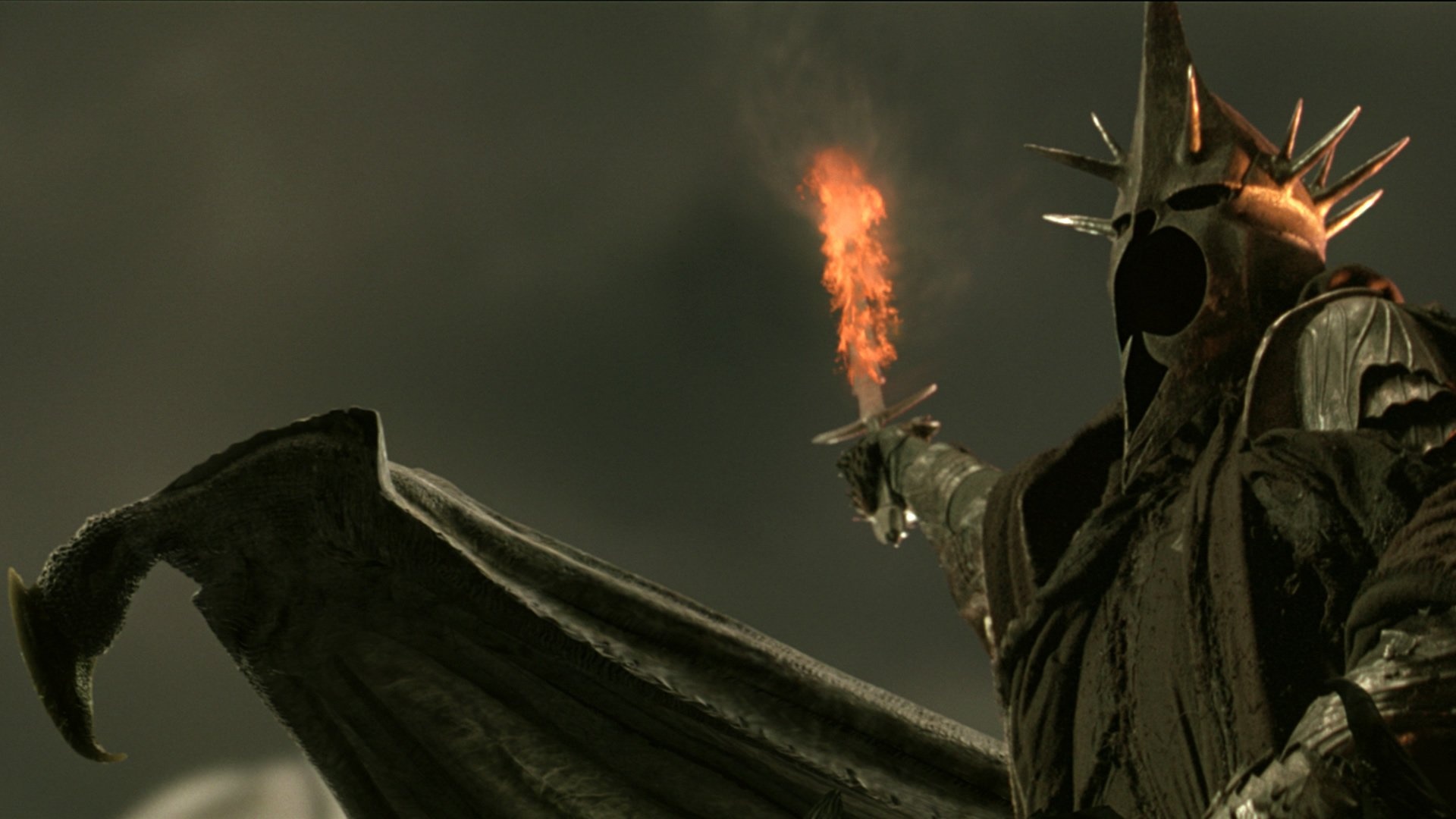 The Return of the King: The Lord of the Nazgul, Sauron's great captain. 1920x1080 Full HD Background.