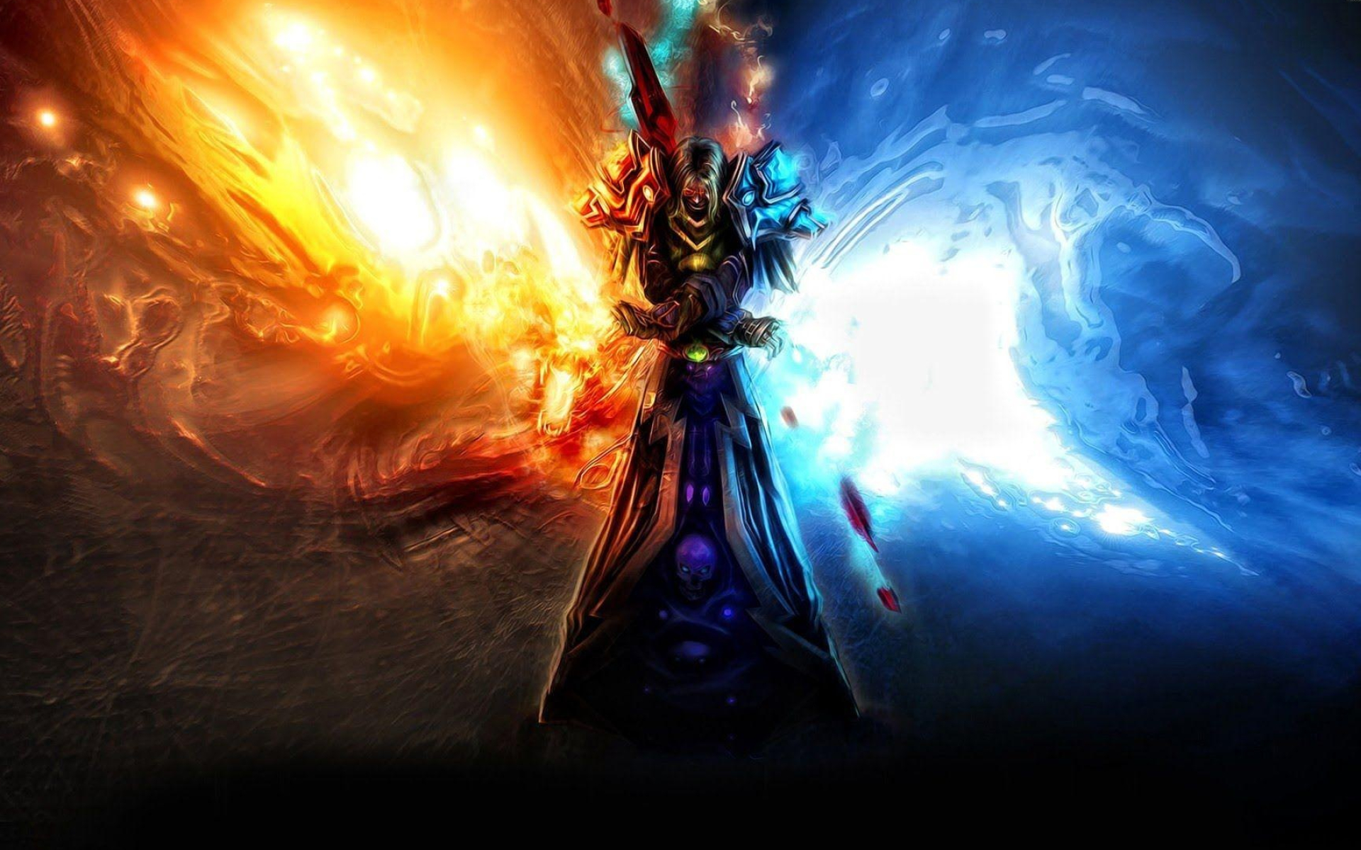 Warcraft mage, Powerful spellcasters, Azeroth's guardians, Epic fantasy, 1920x1200 HD Desktop