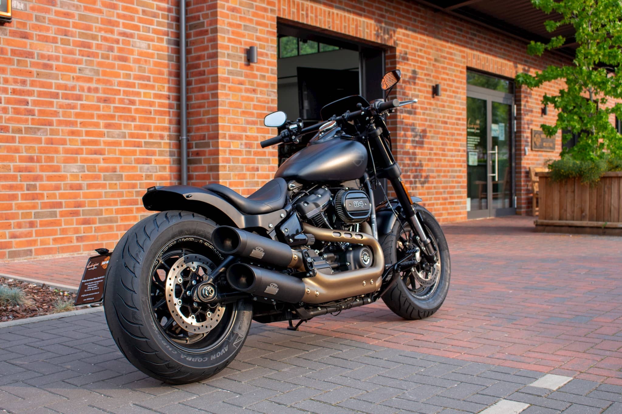 Harley-Davidson Fat Bob 114, Customized version, Umbau project, Striking transformation, 2050x1370 HD Desktop