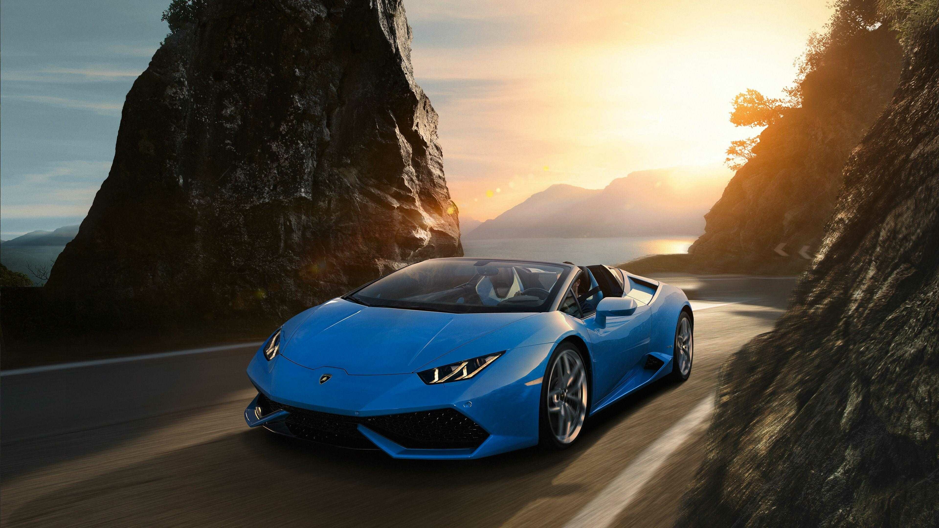 Lamborghini: An Italian car manufacturer based in Sant'Agata Bolognese, Huracan. 3840x2160 4K Wallpaper.