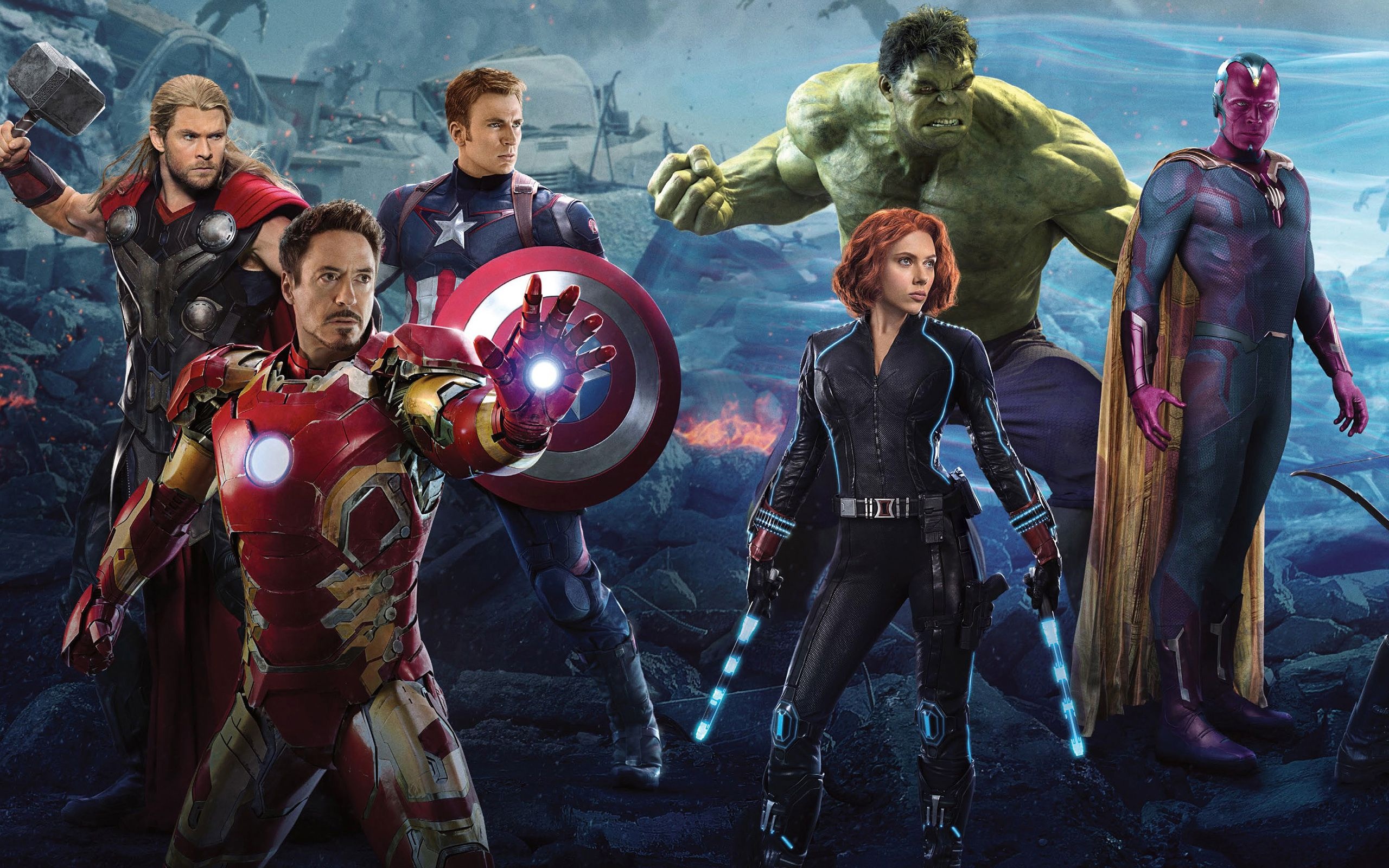 Avengers: Age of Ultron, Superhero film, HD wallpapers, Action, 2560x1600 HD Desktop