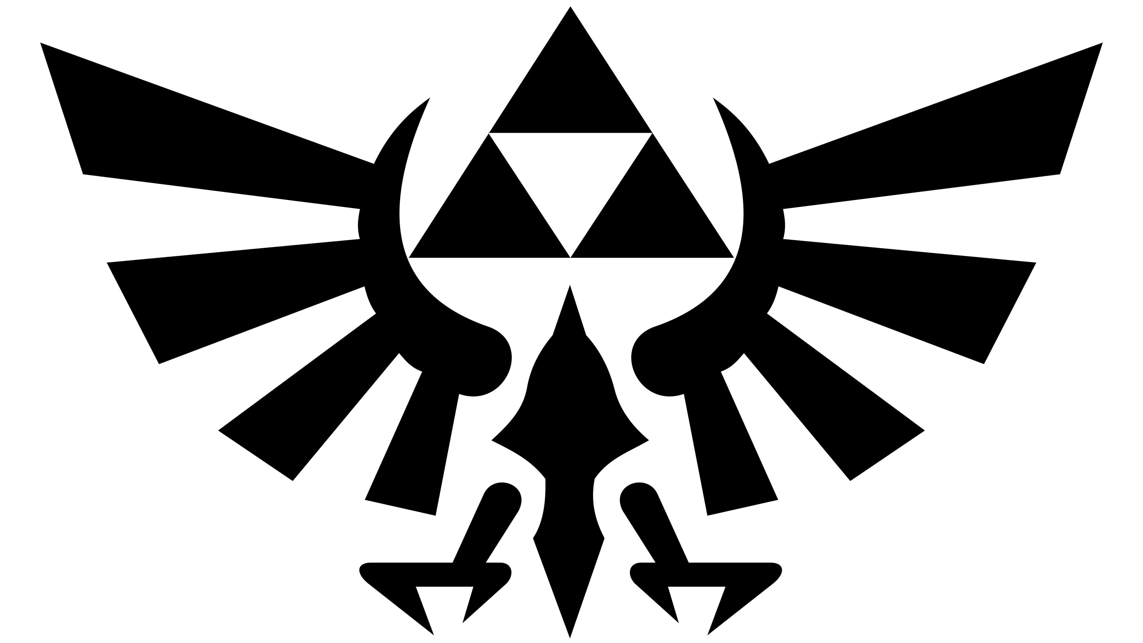 Legend of Zelda logo, Significado del logotipo, PNG vector, 3840x2160 4K Desktop