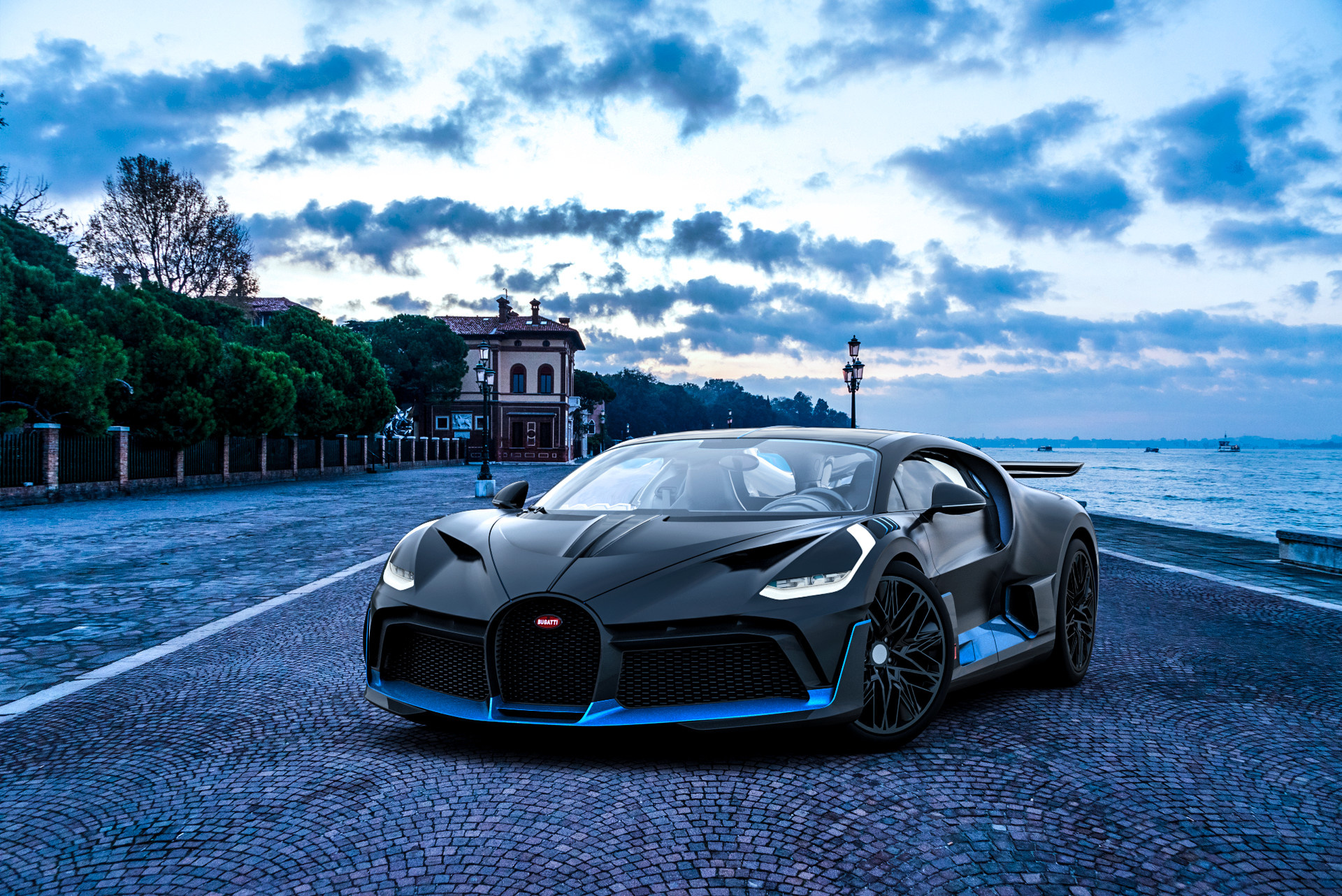 Bugatti Divo, Exquisite auto art, 2018 model, ArtStation masterpiece, 1920x1290 HD Desktop