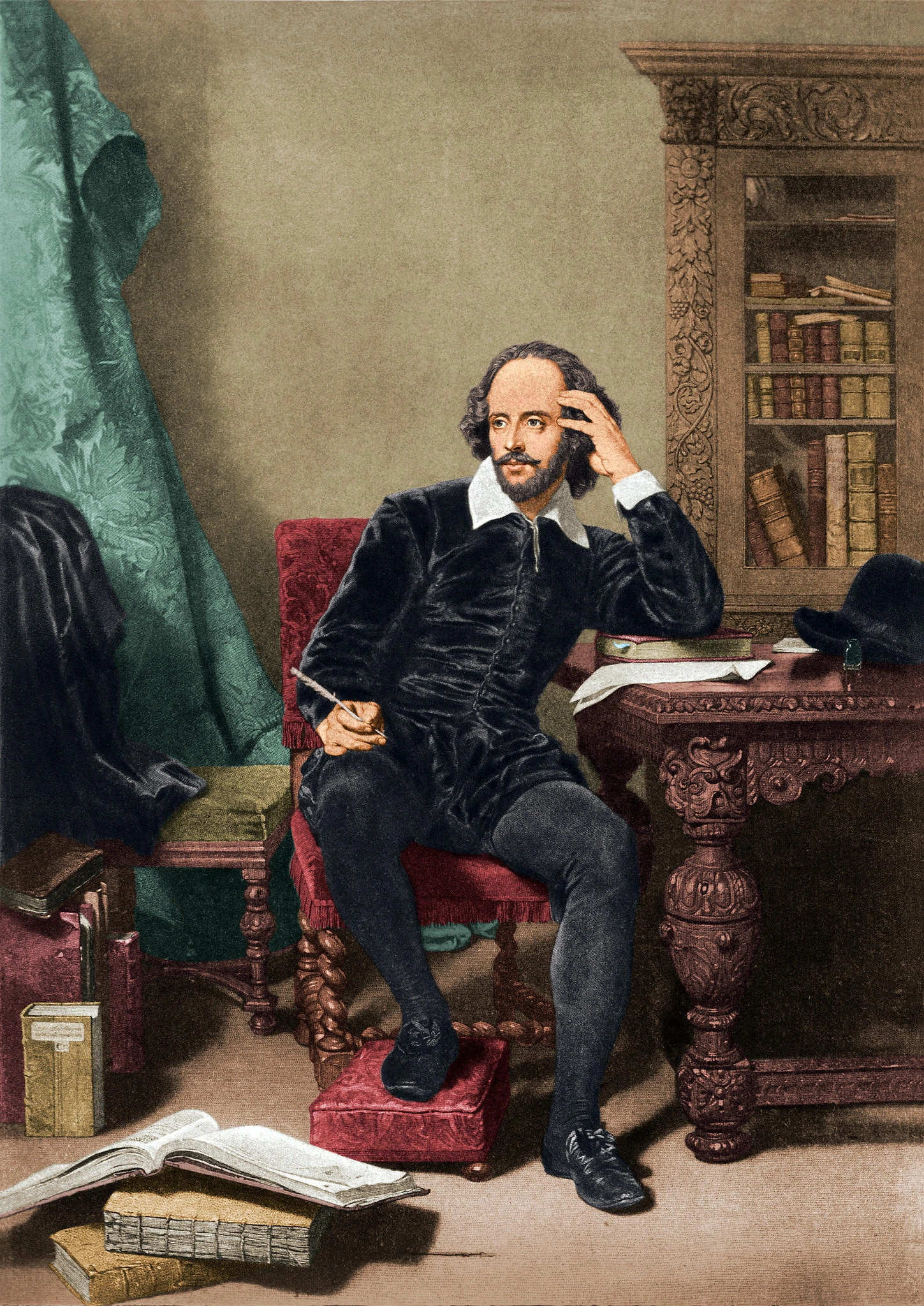 William Shakespeare, GoAnimate V2 Wiki, 1450x2050 HD Phone
