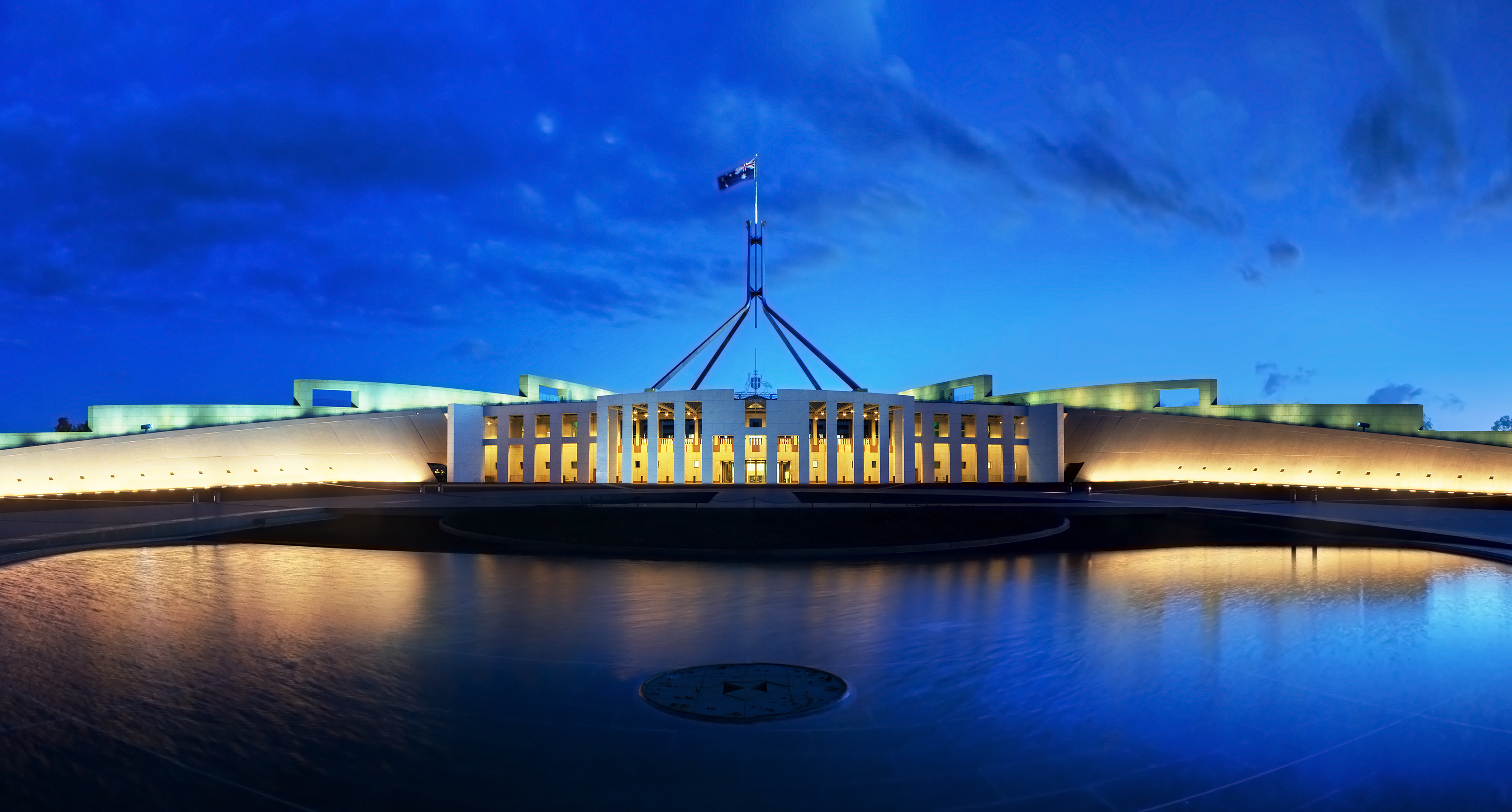 Parliament House, Canberra, Australia, HD, 3360x1800 HD Desktop