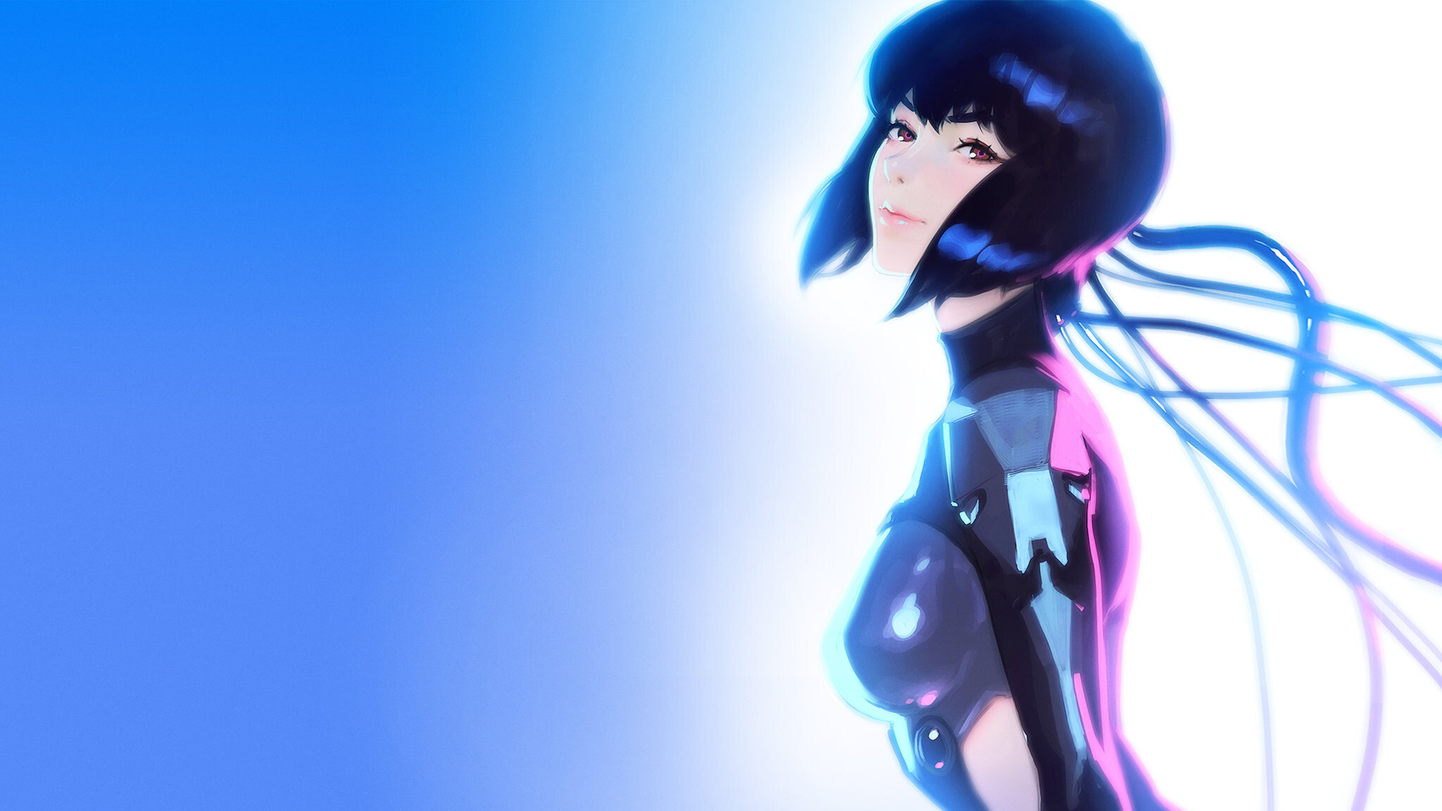 Ghost in the Shell, Sac2045, Wallpapers, 2050x1160 HD Desktop