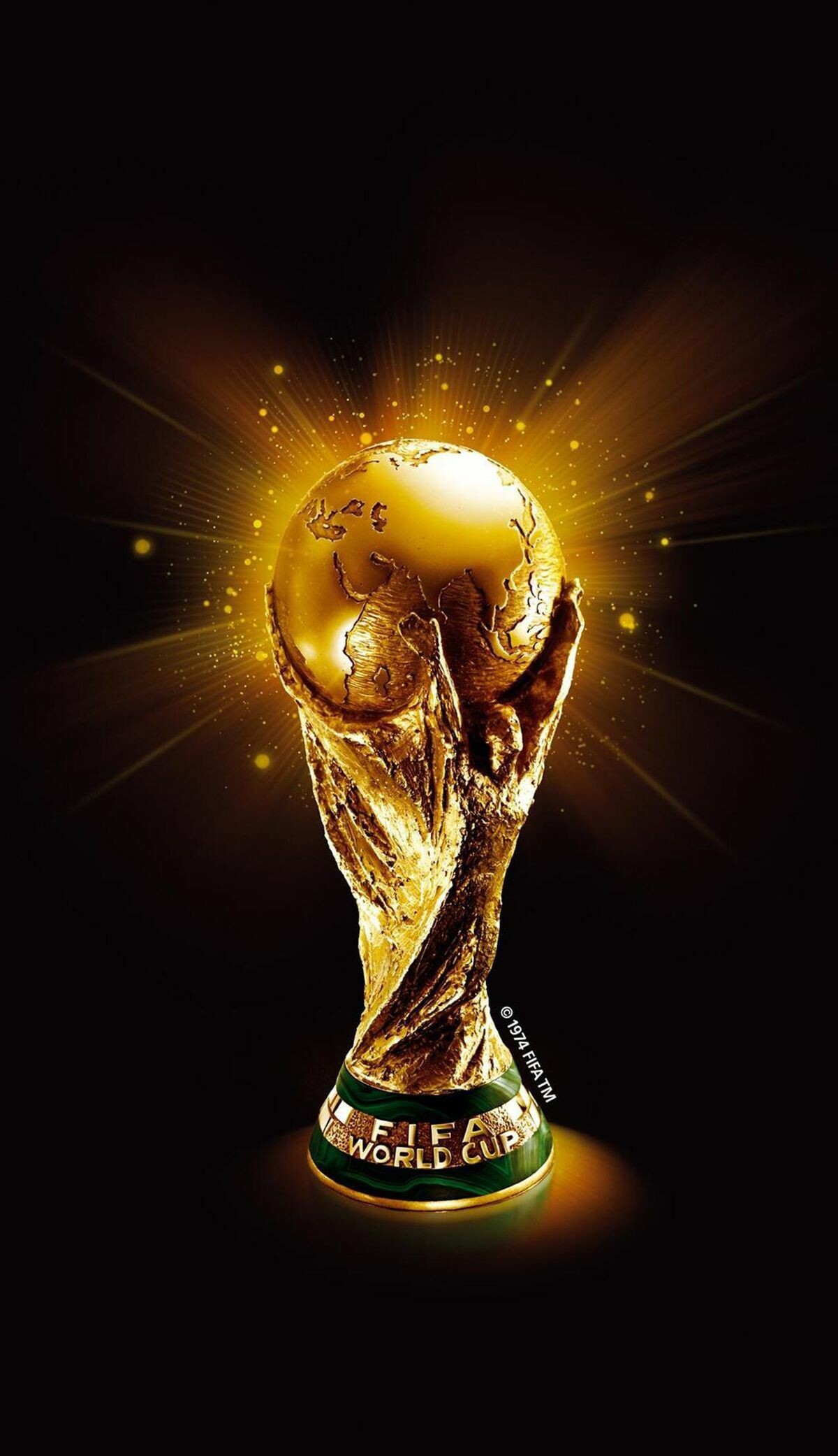2022 FIFA World Cup, Mundial futbol rusia 2018, FIFA World Cup, Trophy, 1200x2090 HD Phone