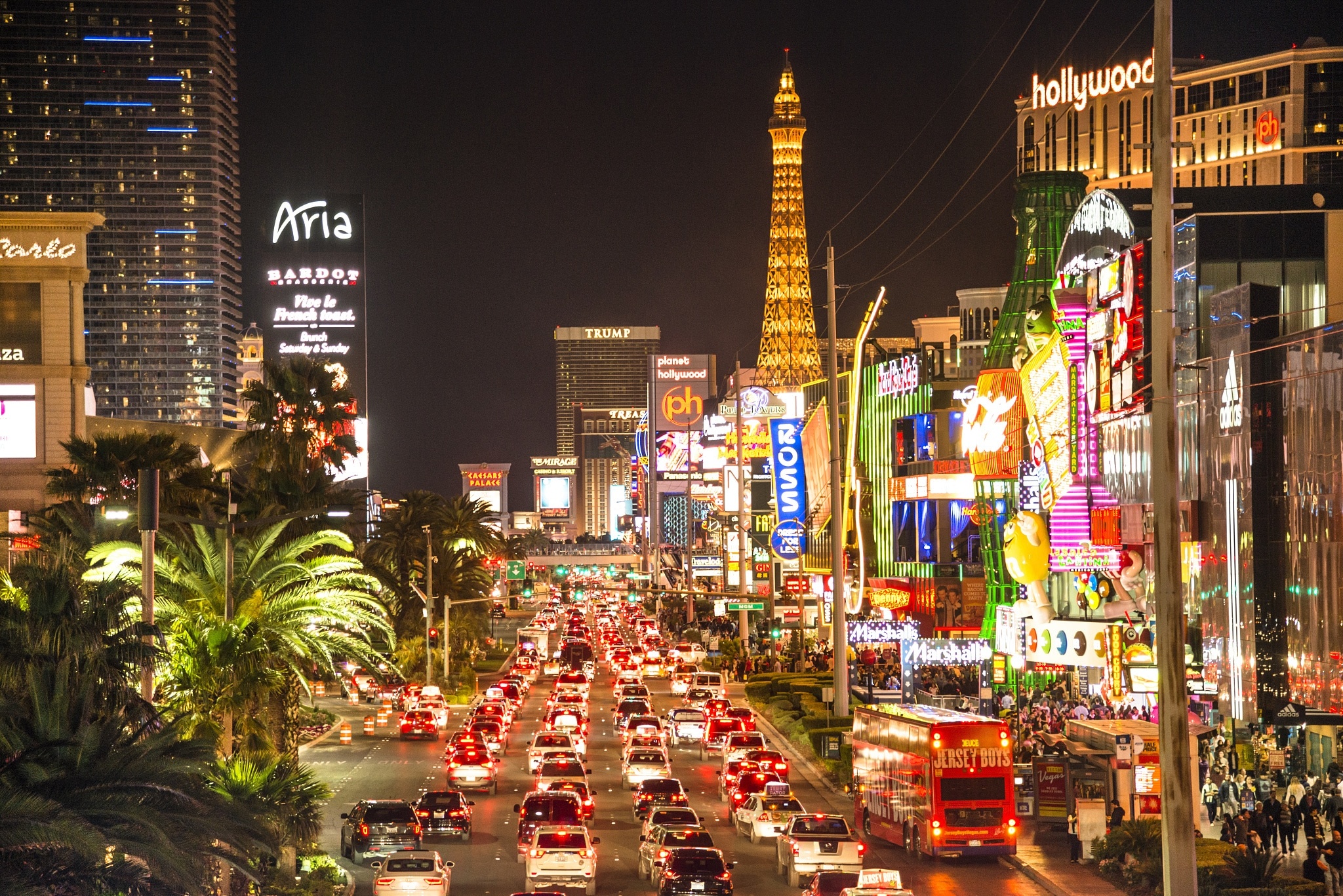 Las Vegas Strip guide, Glamorous travel destination, 2050x1370 HD Desktop
