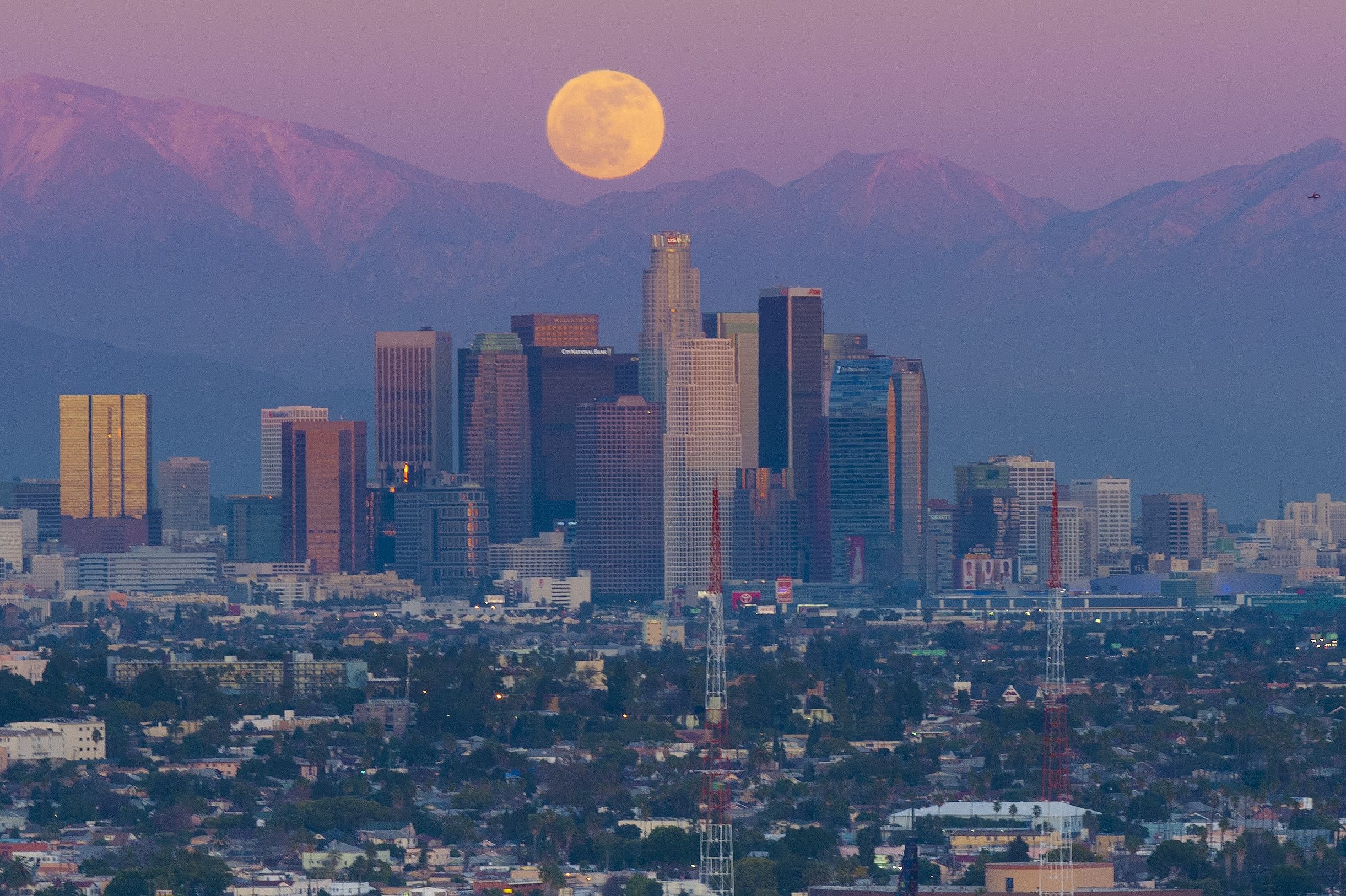 Los Angeles Skyline, Best views, City, 2450x1630 HD Desktop