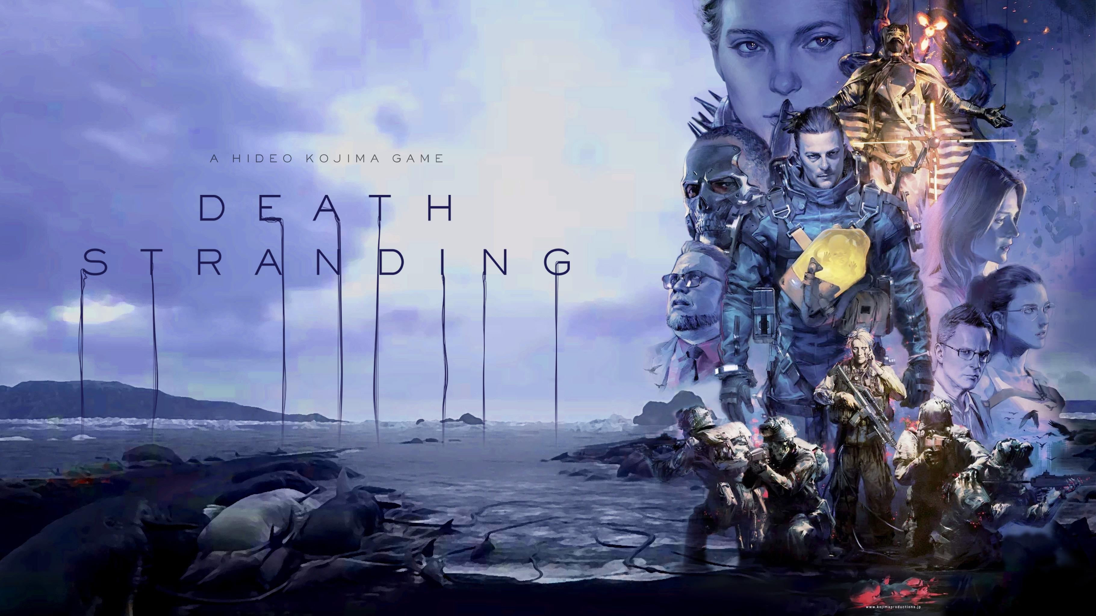 Hideo Kojima, Death Stranding, PC wallpapers, Backgrounds, 3650x2050 HD Desktop
